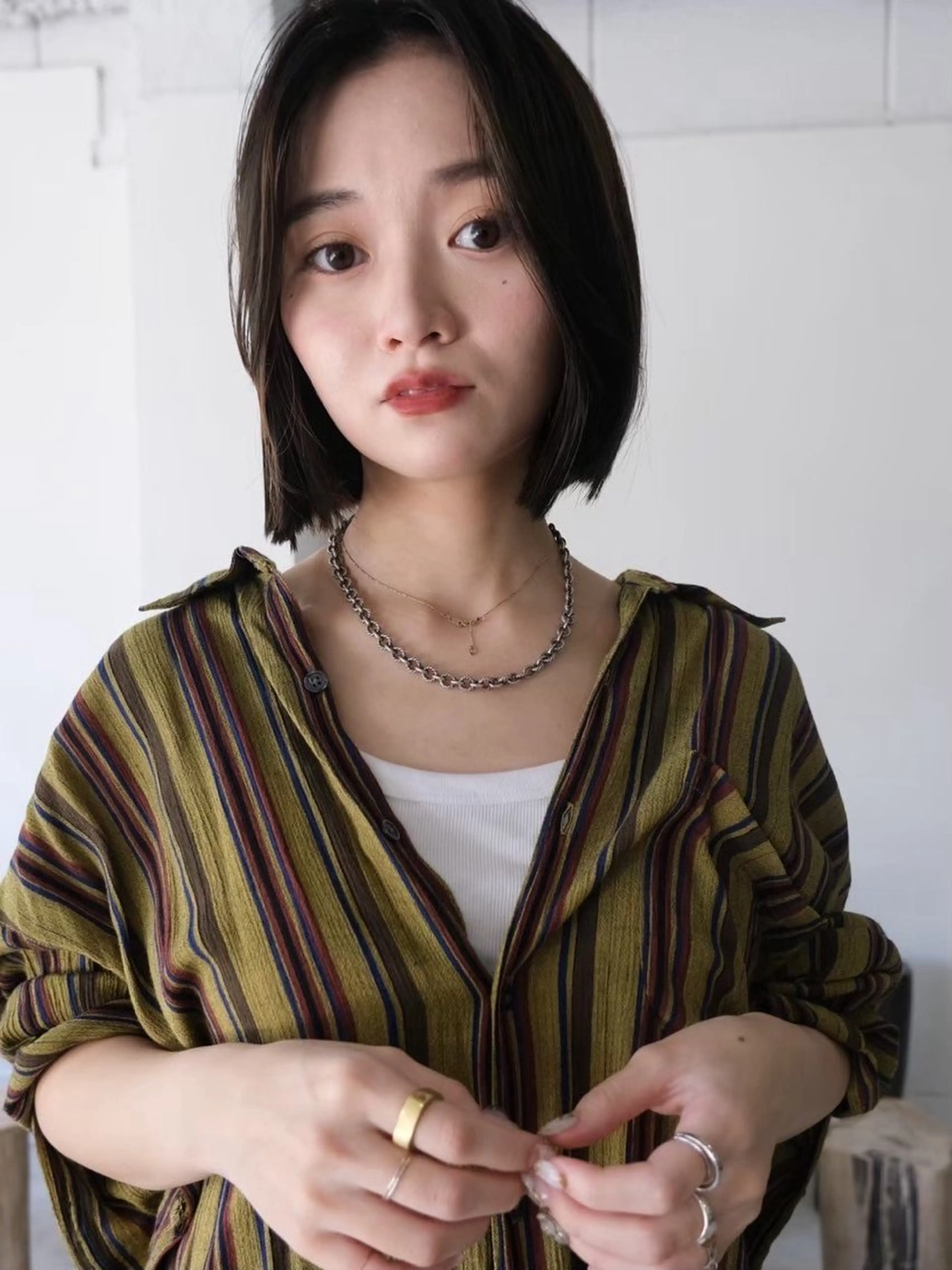 ミディアム カット オシャレデザイン 🧺🪽/SHUNOのヘアスタイル