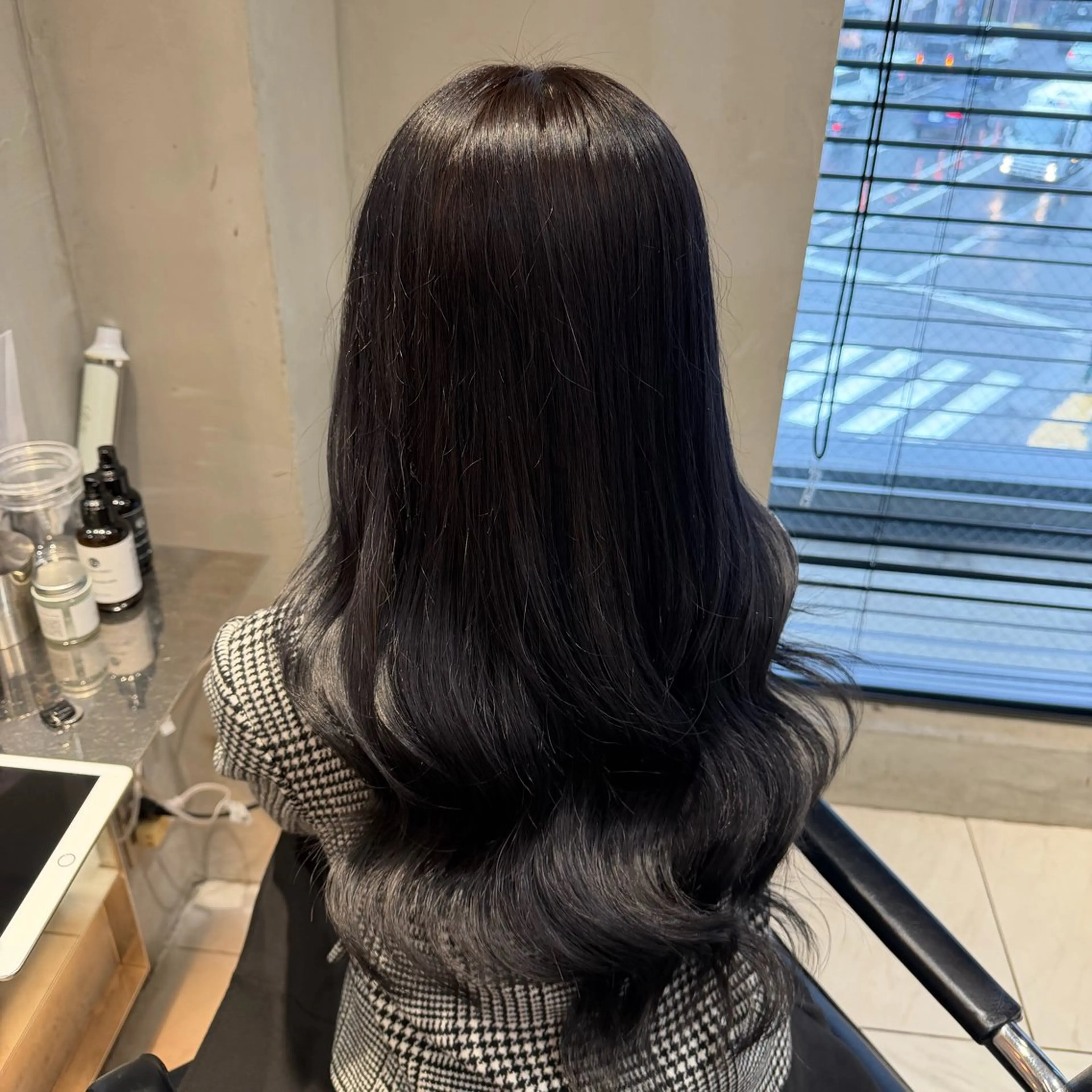 ロング ヘアカラー トリートメント 艶カラー /kokona🤍のヘアスタイル