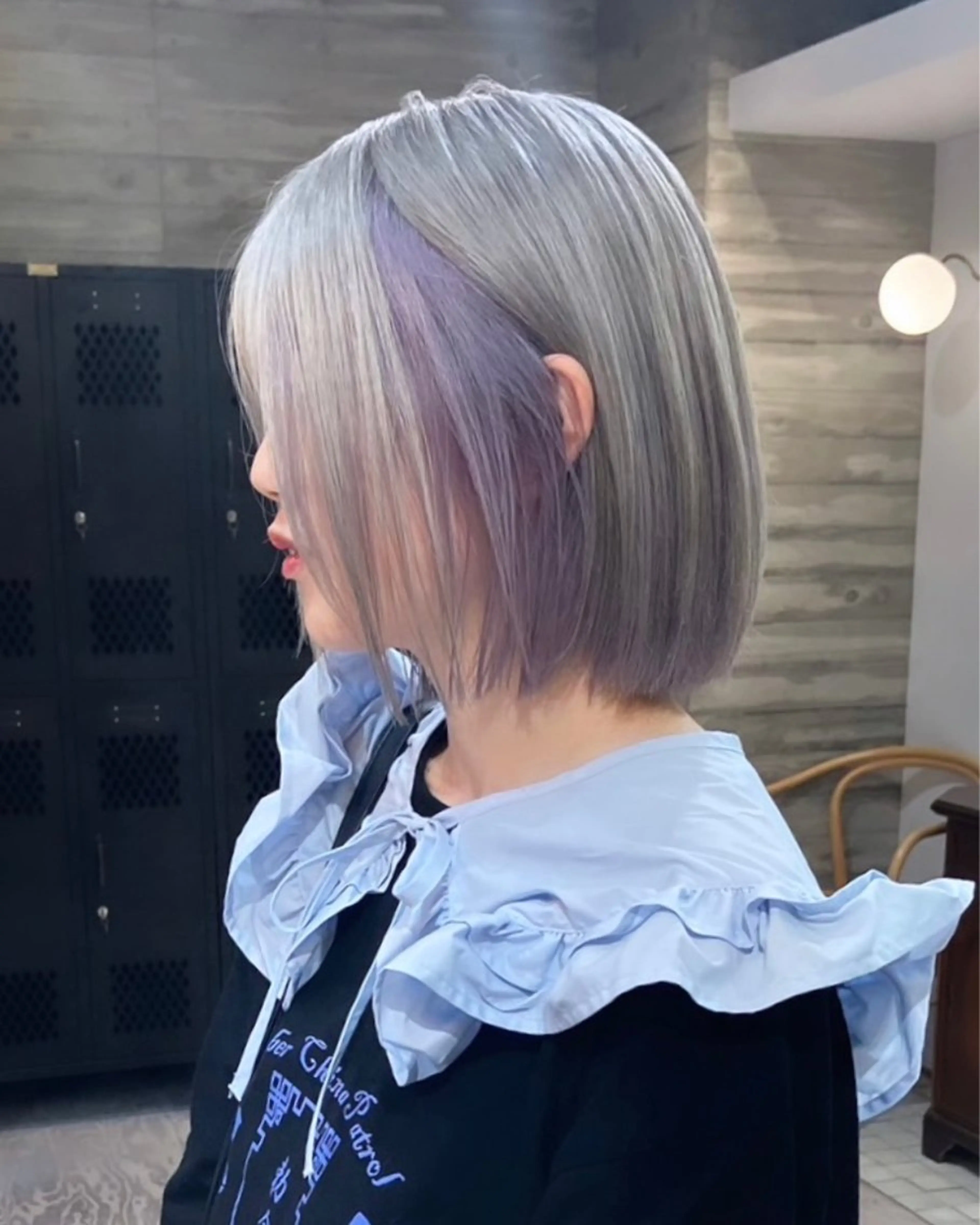 ショート カラー ヘアアレンジ メンズ 抜きっぱなしブロンド ササキカズマのヘアスタイル