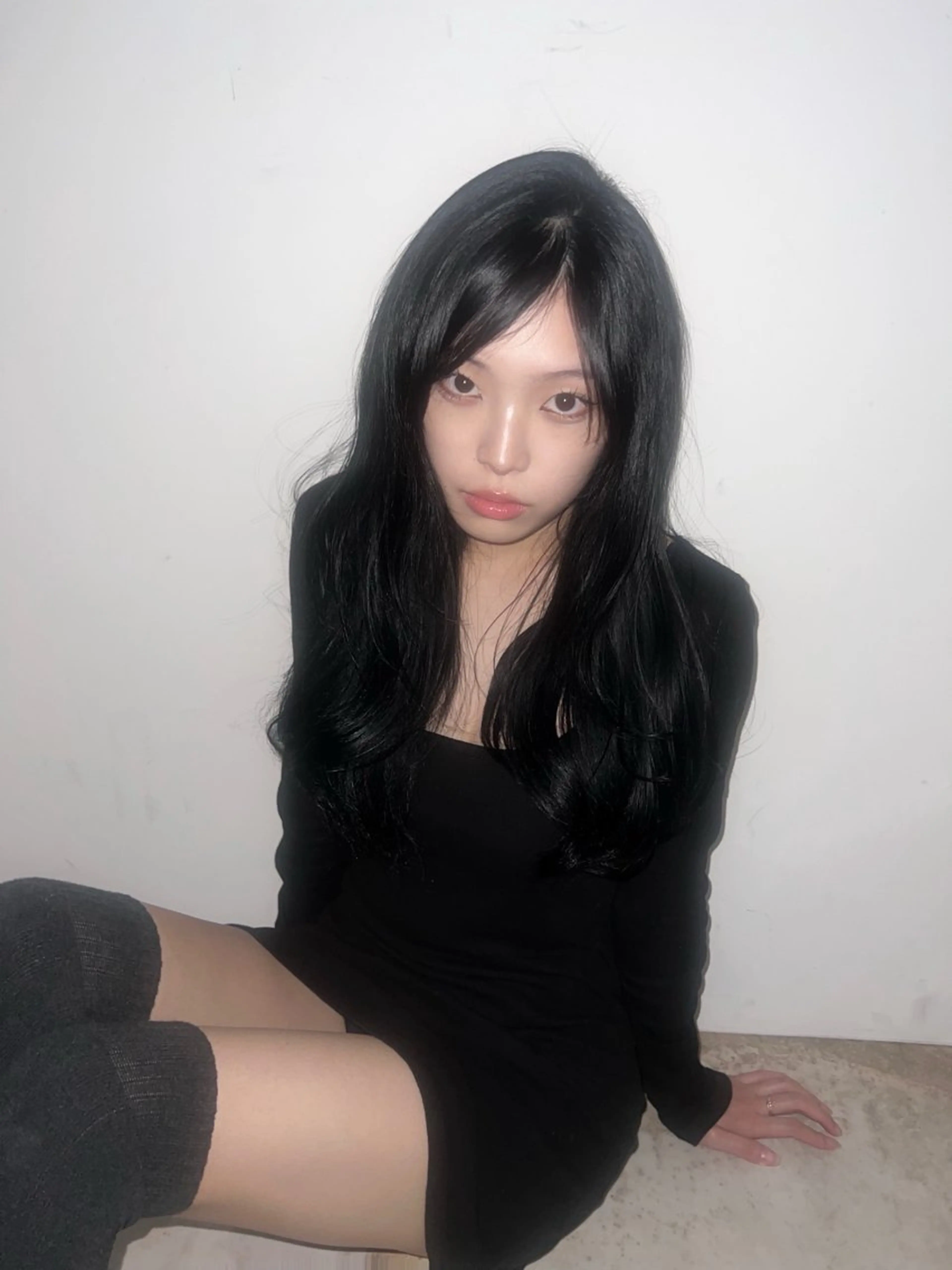 ロング ヘアカラー トリートメント AIRA/ブリーチ ‪/透明感カラーのヘアスタイル