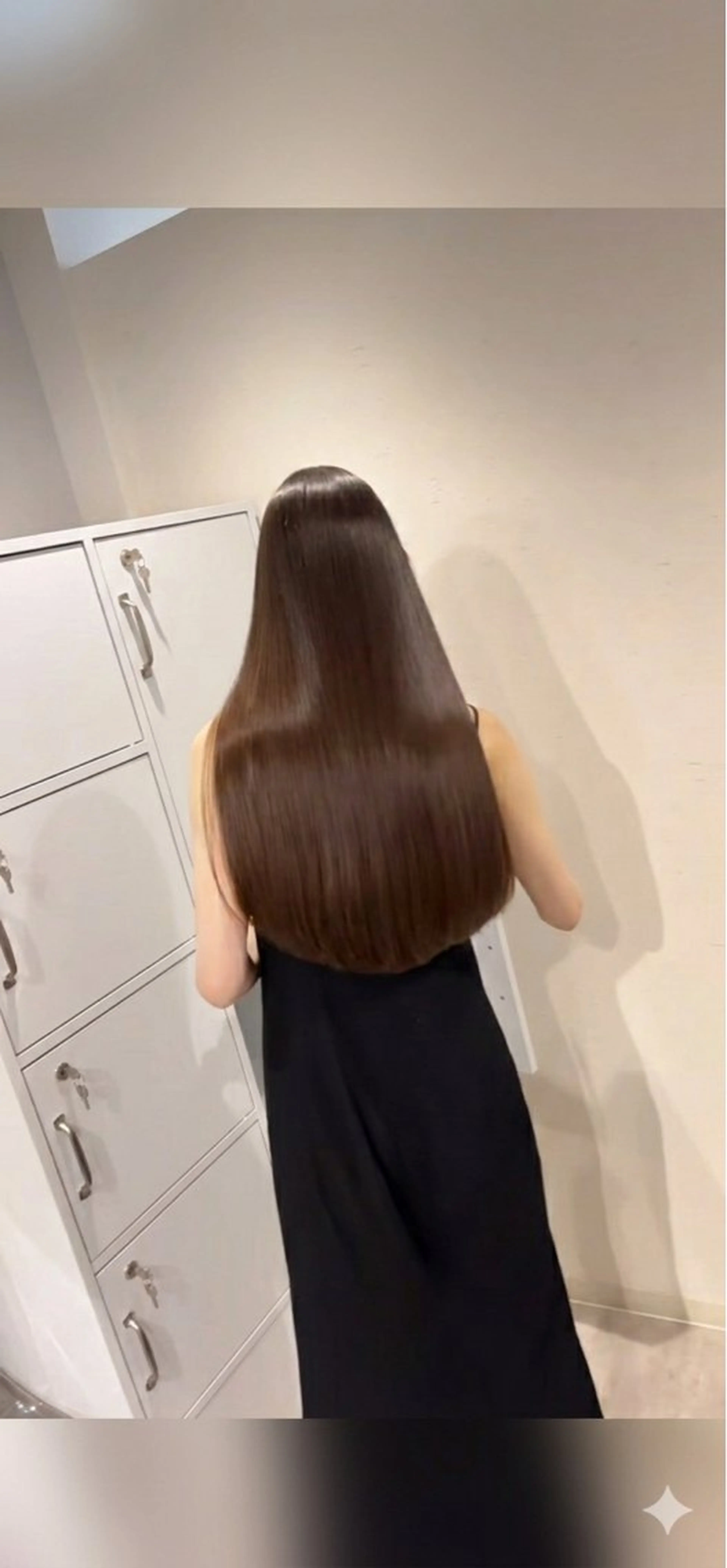 ロング カラー 透明感カラー 髪質改善 ロング トリートメント カット ヘアカラー 縮毛矯正 トリートメント ⭕鏡のような劇艶/ 賀川サトシ⭕️のヘアスタイル