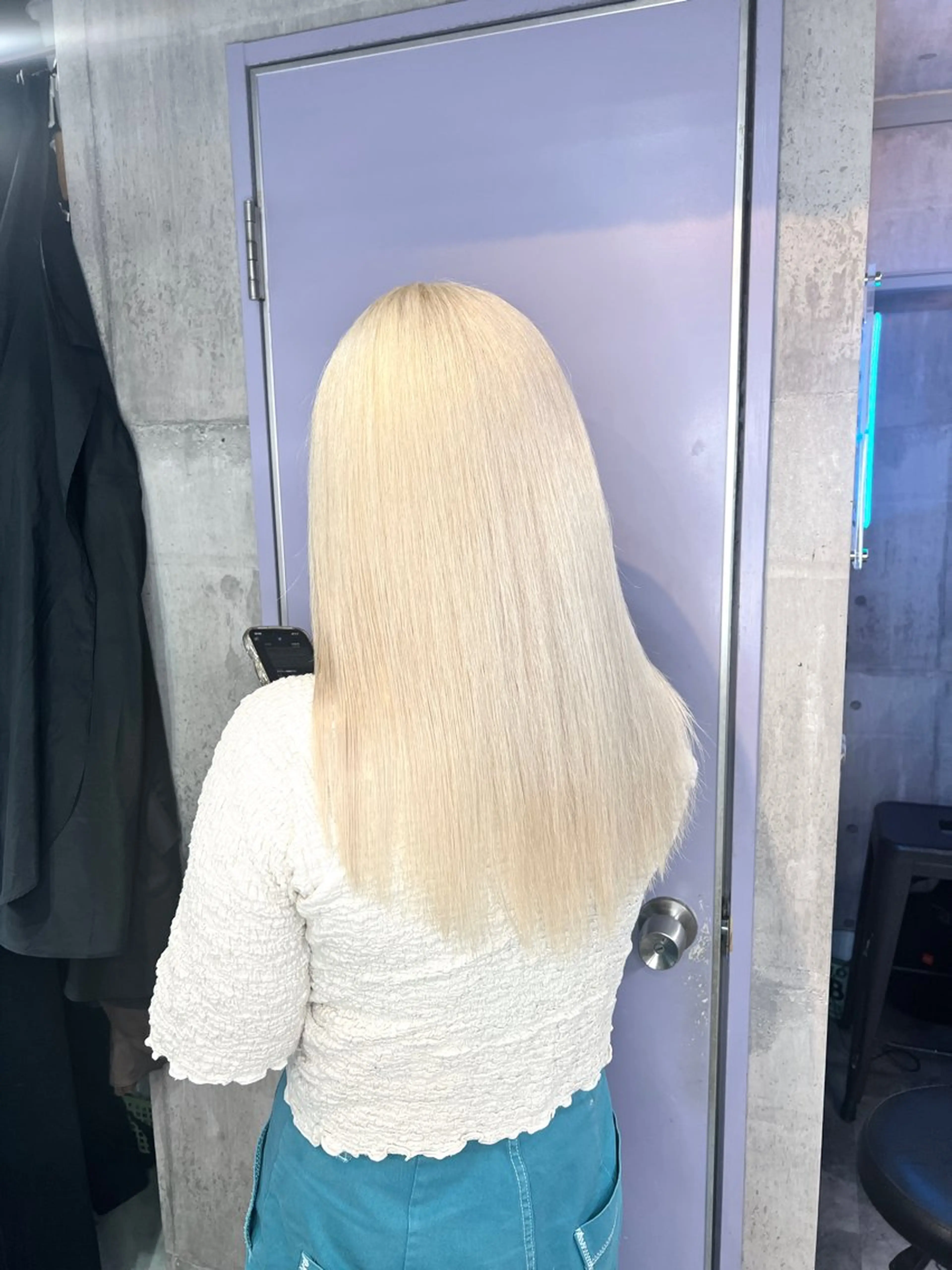 ミディアム ✨ブリーチ支持No1 複雑履歴修正/舘岡のヘアスタイル