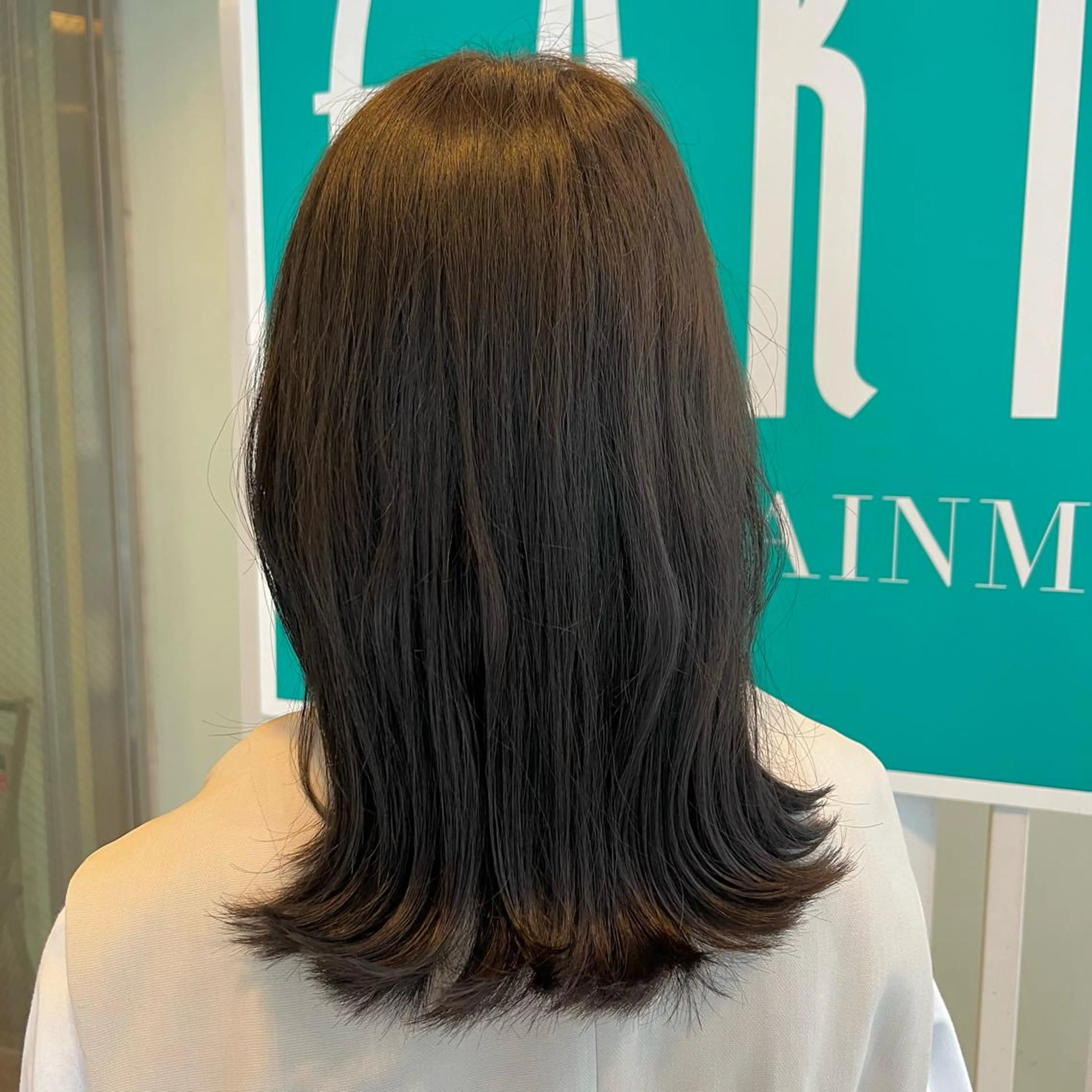 カラー グレージュ オリーブグレージュ オリーブグレー ヘアカラー トリートメント stylist 🐶内藤 成香のヘアスタイル