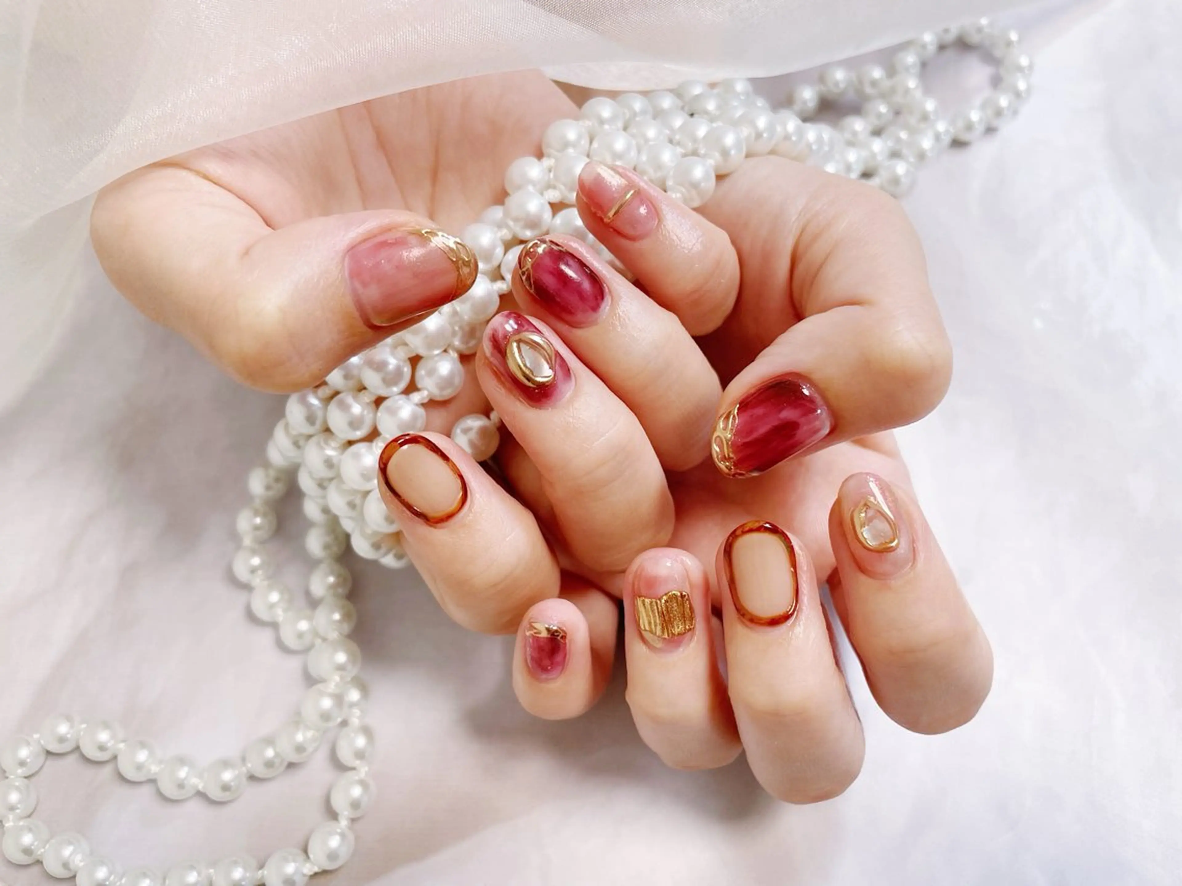 ネイル ハンドネイル 🤎Yun nail salon🤎のネイルデザイン