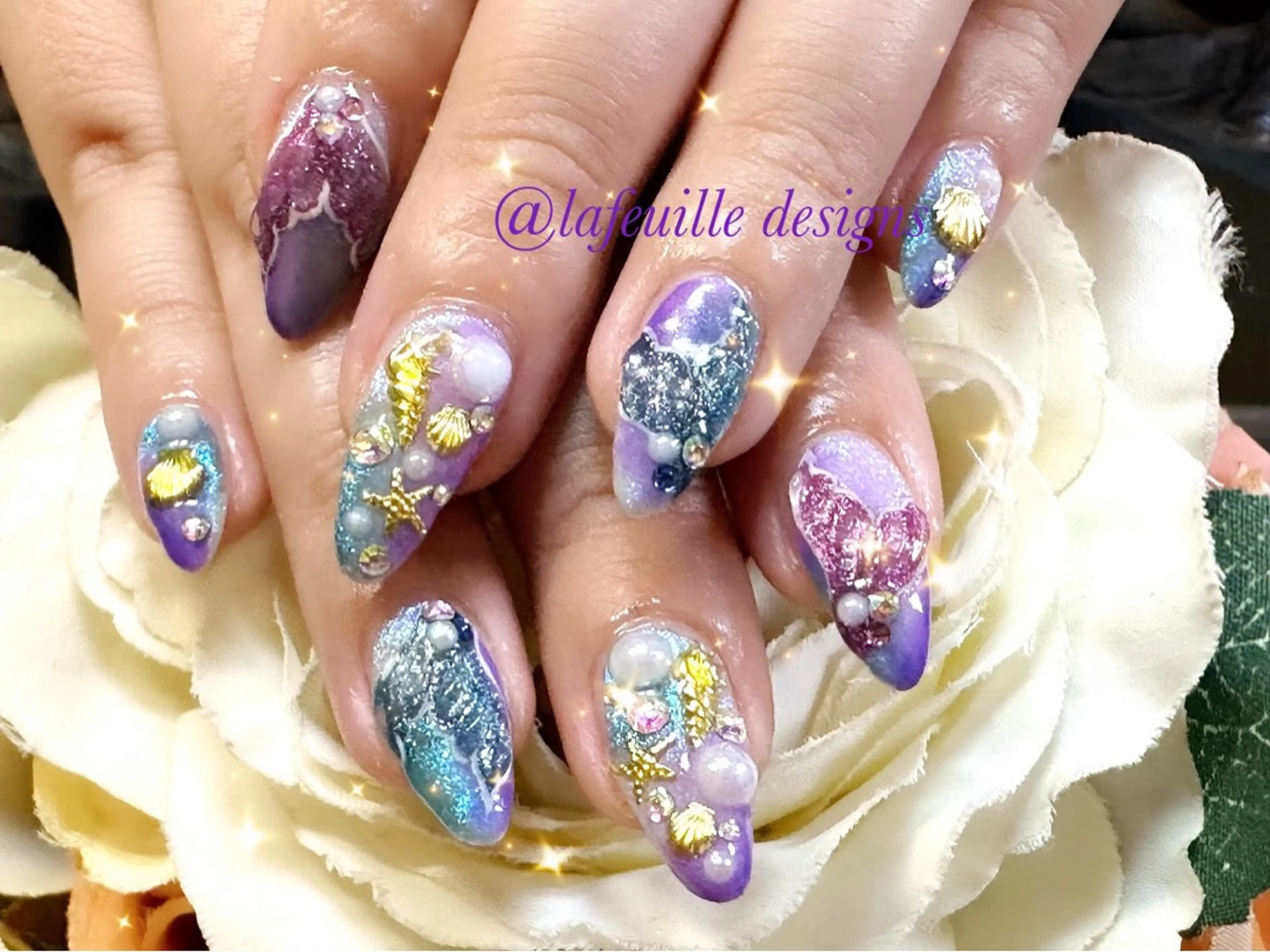 ネイル サロンドラフィーユ LAFEUILLEのネイルデザイン