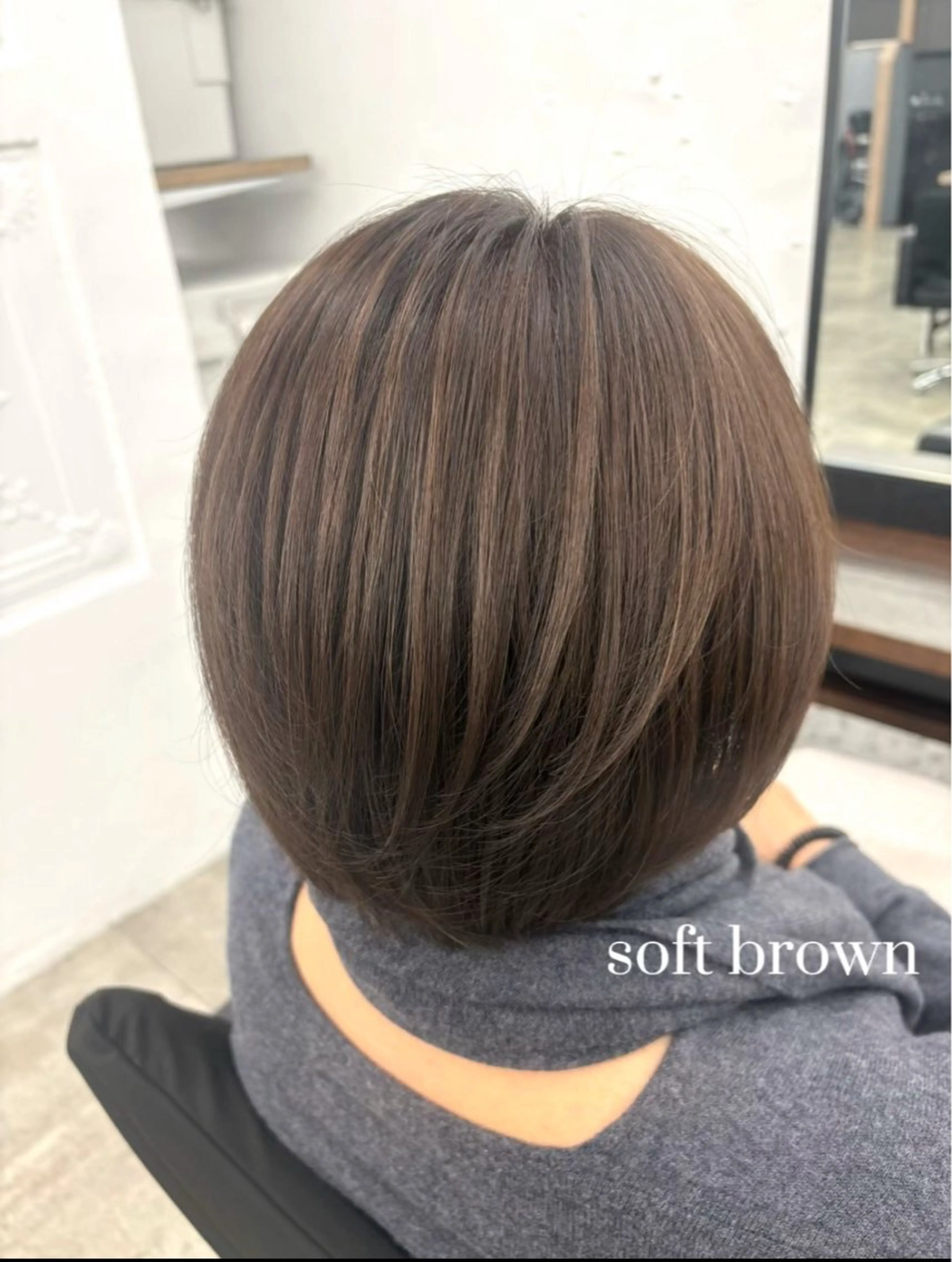 ショート ミルクティーブラウン 髪質改善 トリートメント 艶髪/トリートメント /透明感🍒YUAのヘアスタイル