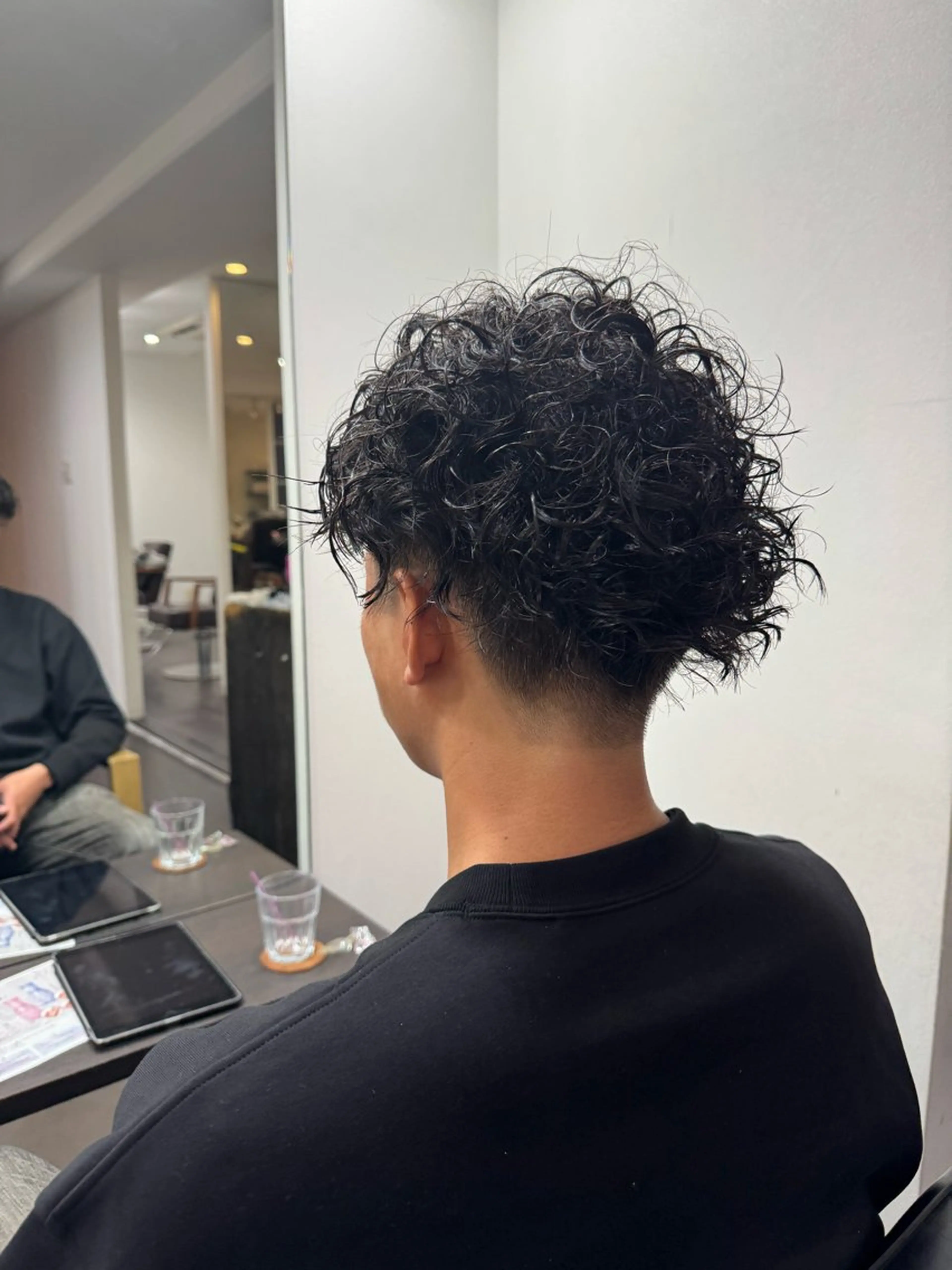 【平日19時以降メンズ限定】カット＋パーマ（スパイラル、ツイストのみ）の写真