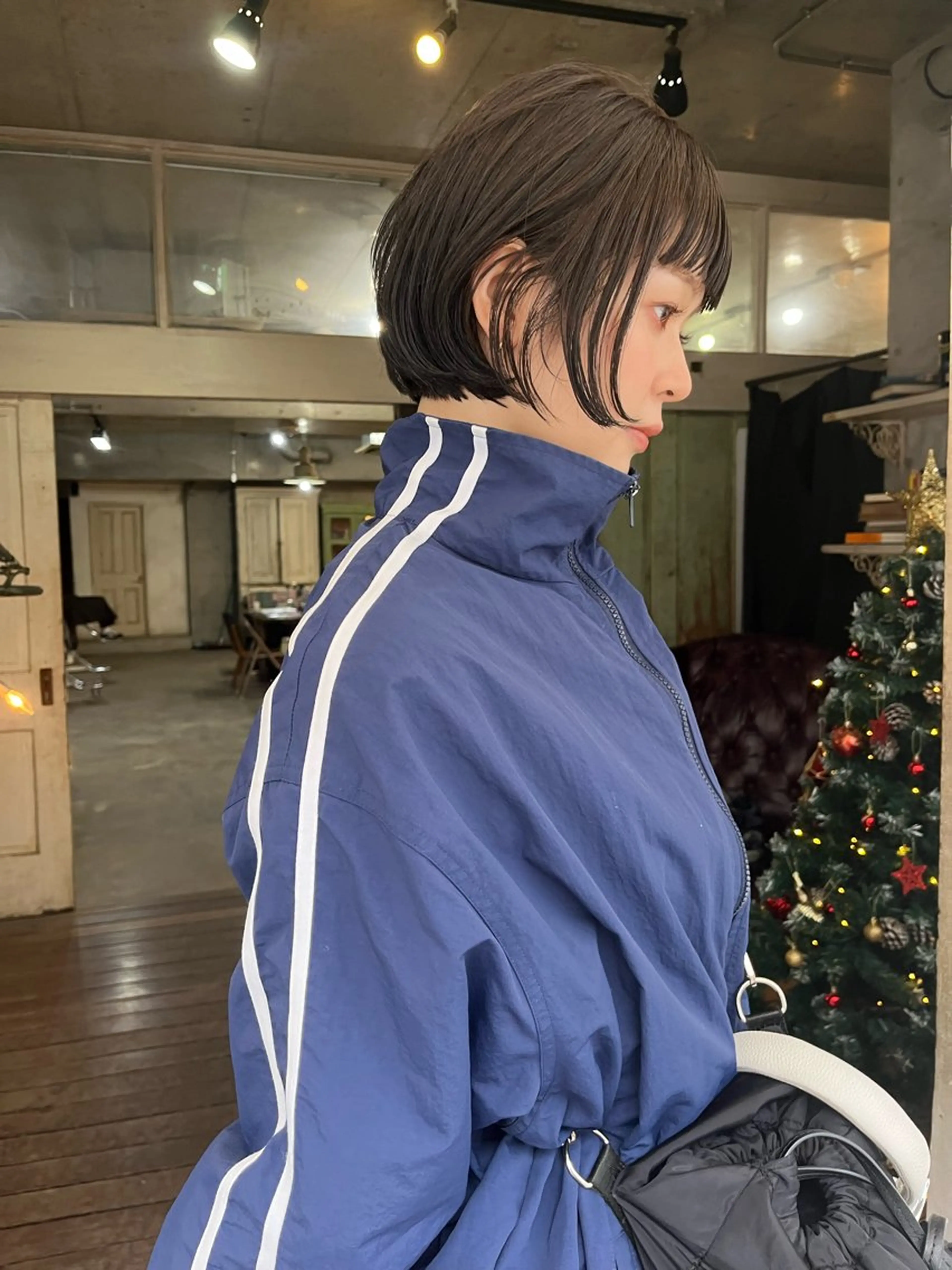 ショート カット ヘアカラー トリートメント ハイトーン/顔まわり レイヤー/YUKAのヘアスタイル