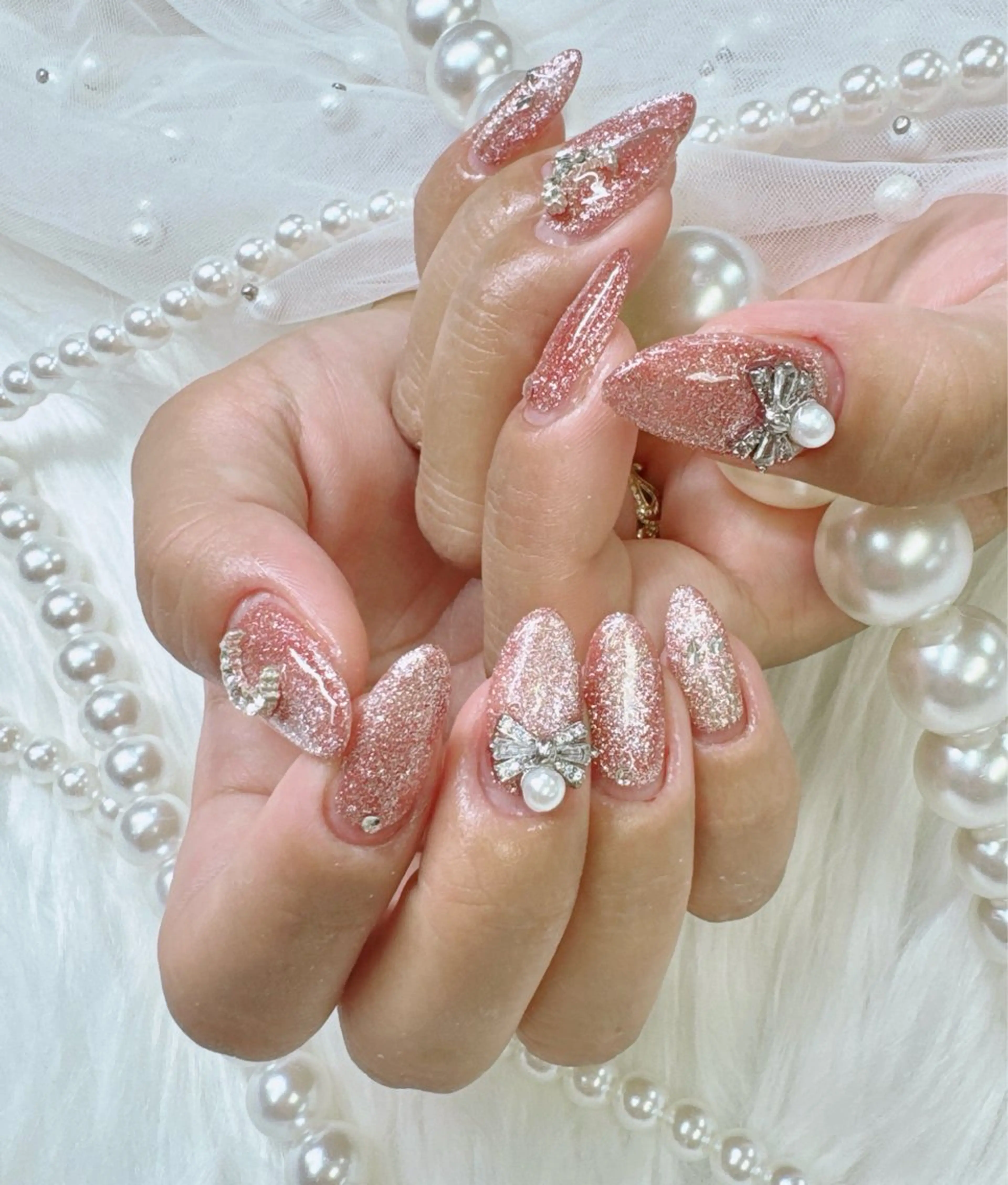 ネイル ボルドー ドット フットネイル フレンチネイル ジェルネイル クイーンズネイル銀座所属・Queeens nailのネイルデザイン