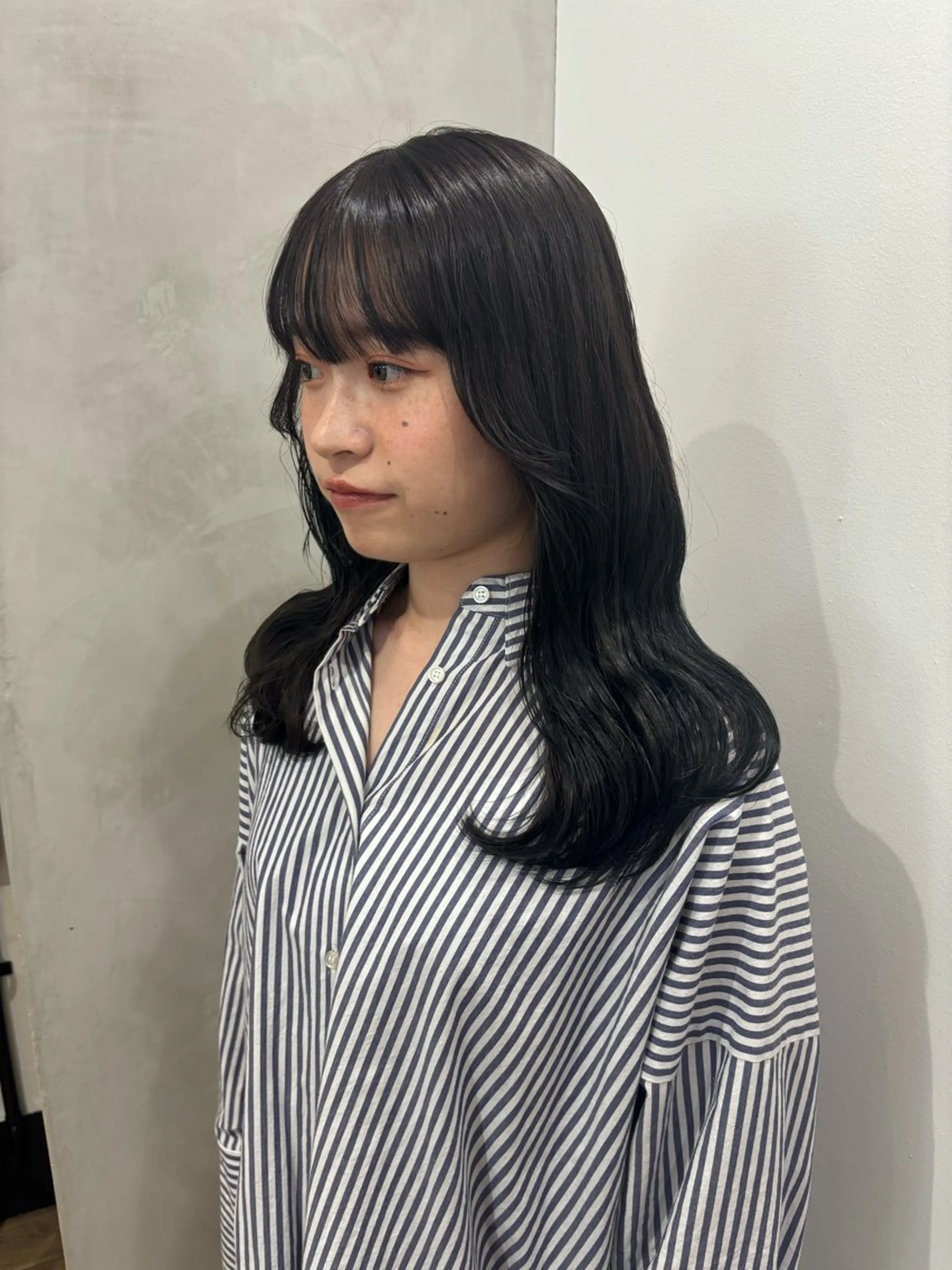 ロング Megu/ベージュ/ 透明感カラーのヘアスタイル