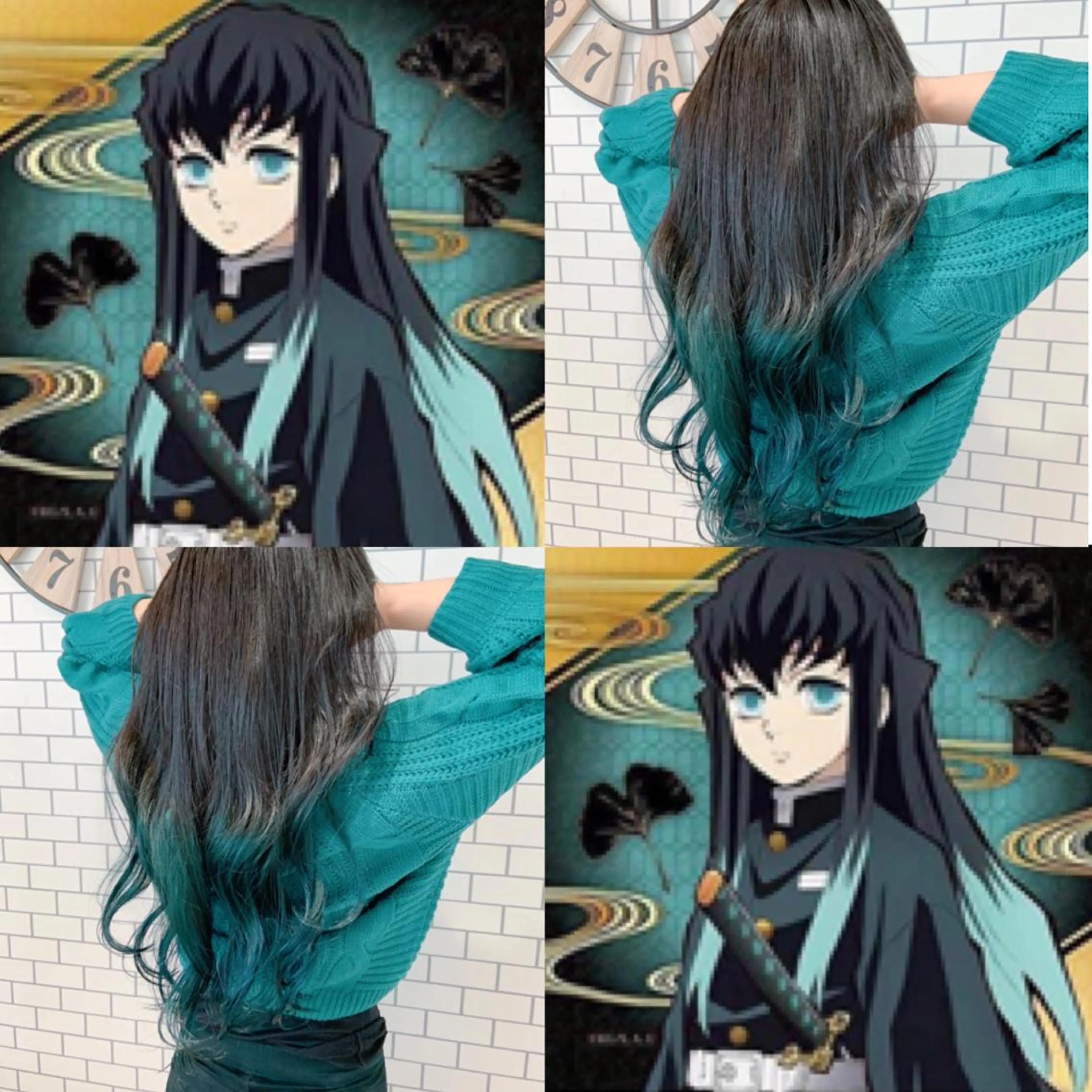 ロング カラー ヘアアレンジ ブリーチ rita atelier 【リタ】所属・韓国hair🦋 Nanaのヘアスタイル