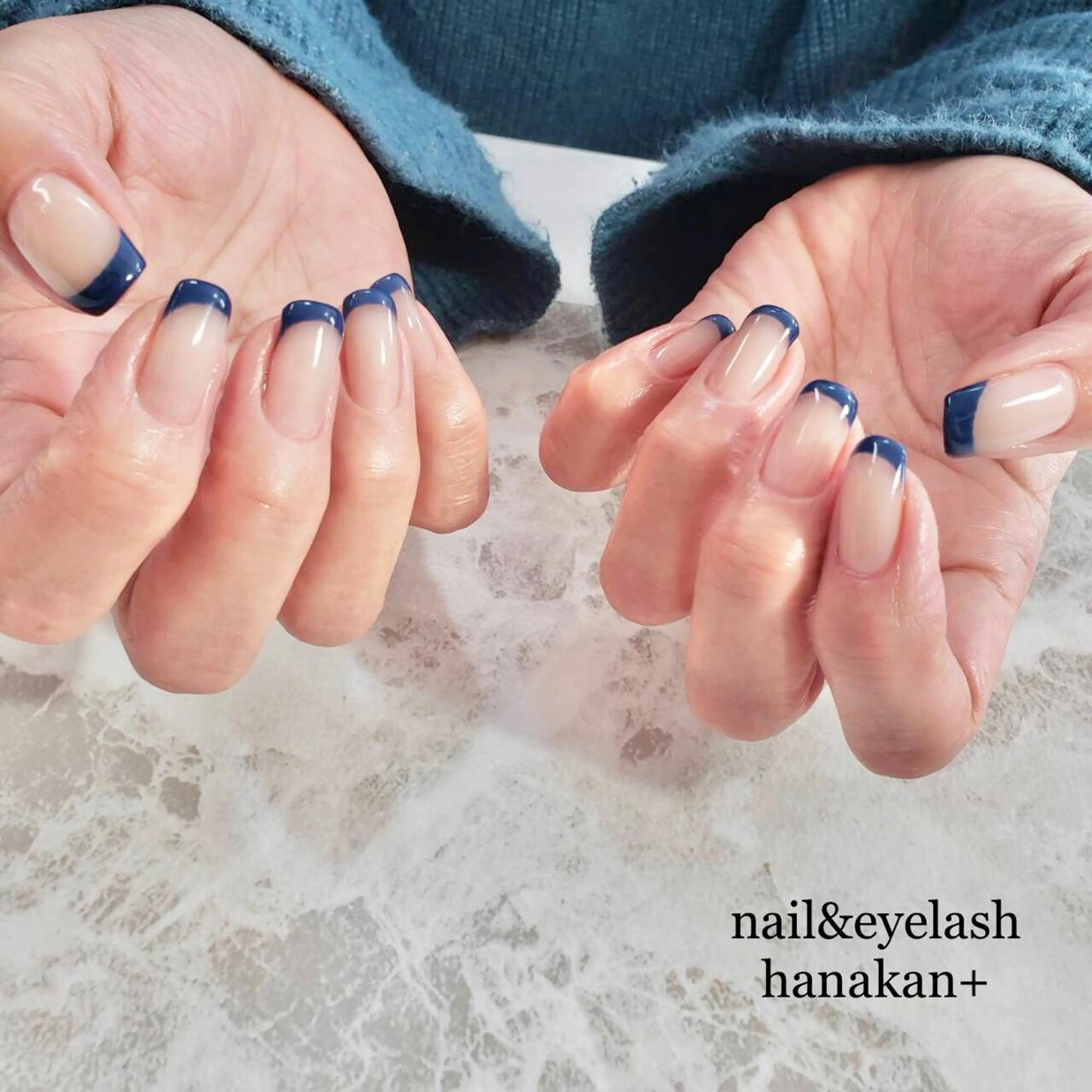 【オフケア込み】フレンチ（カラーベース込み）の写真