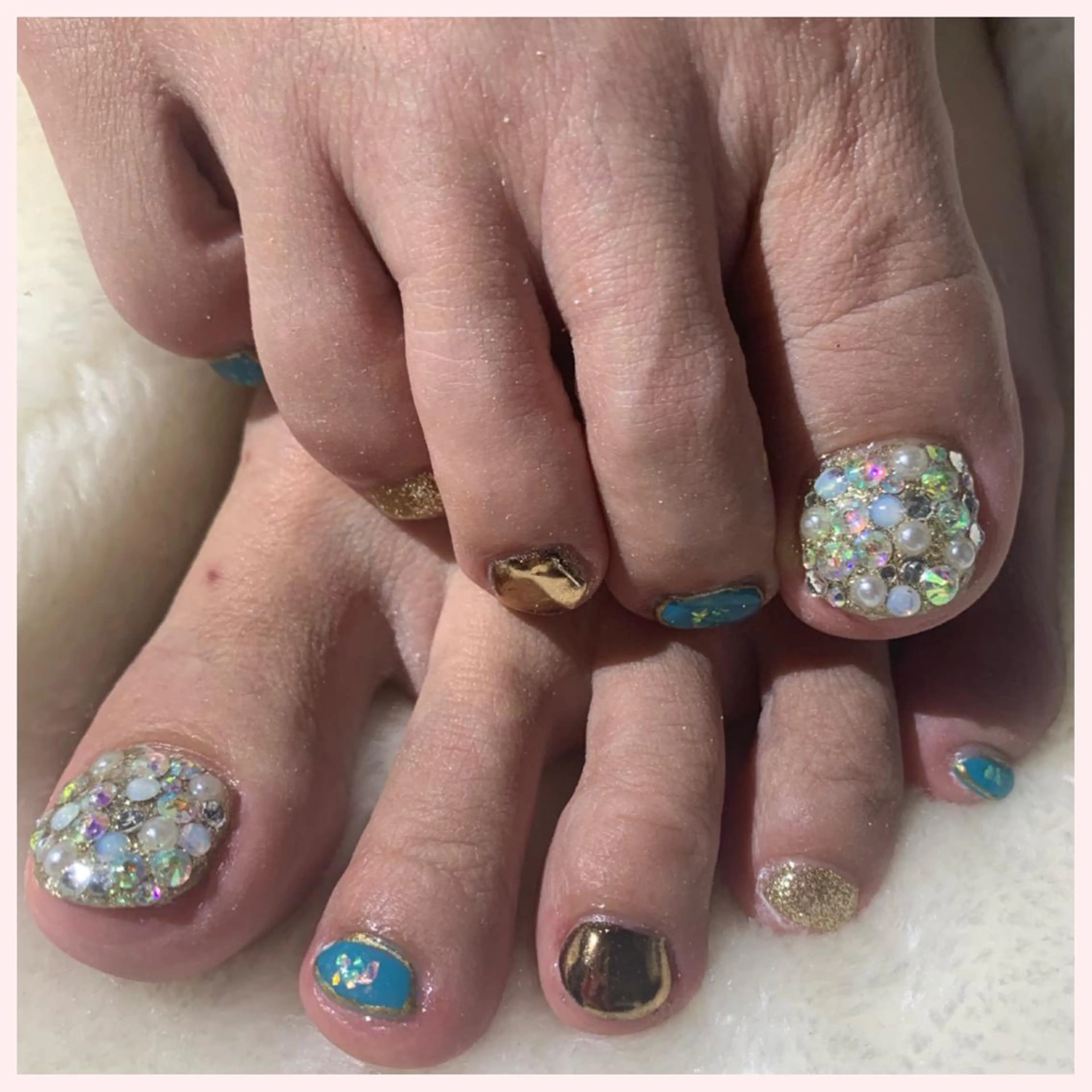 ネイル フットネイル Ogasawara Tokikaのネイルデザイン