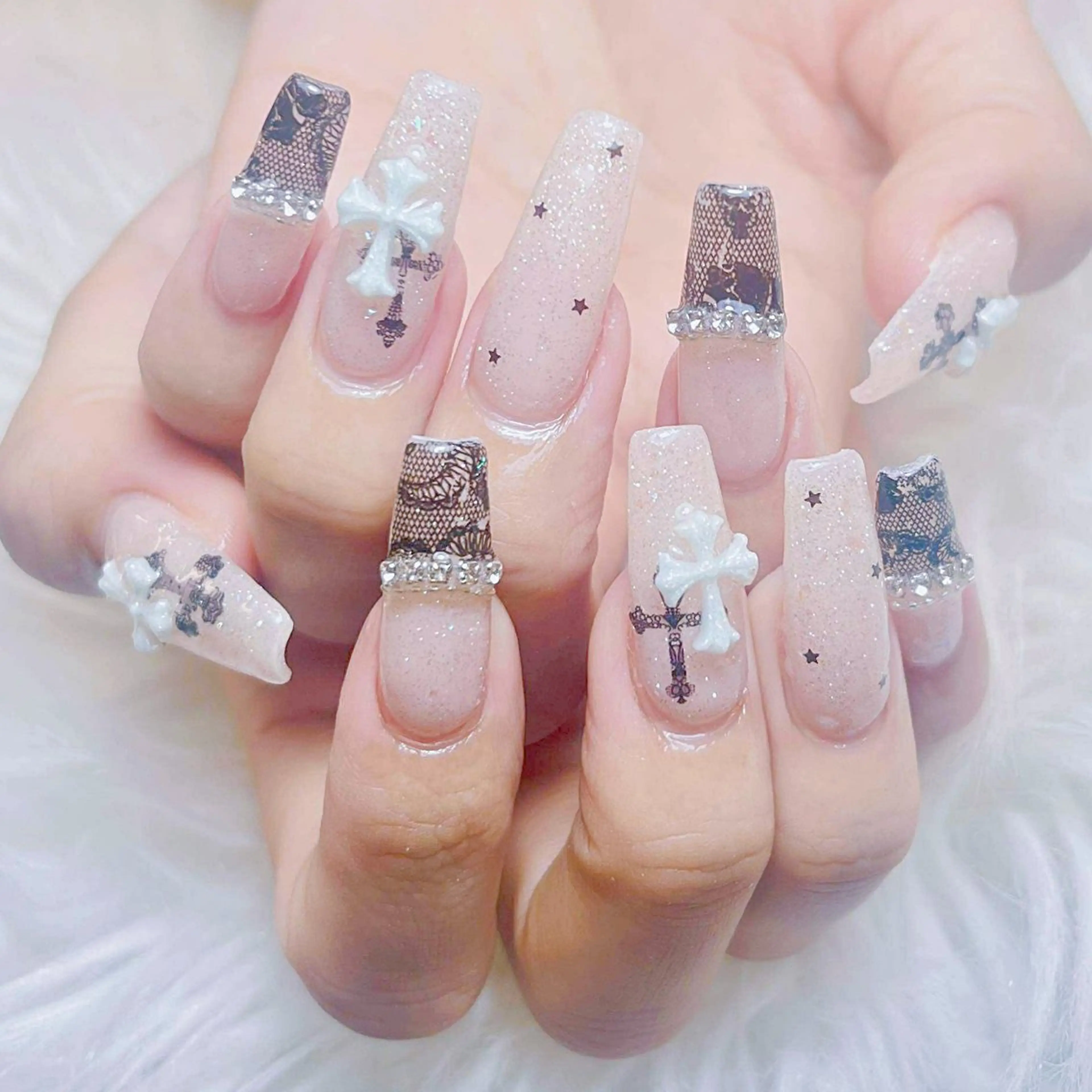 ネイル ゴテゴテ ネイルのネイルデザイン