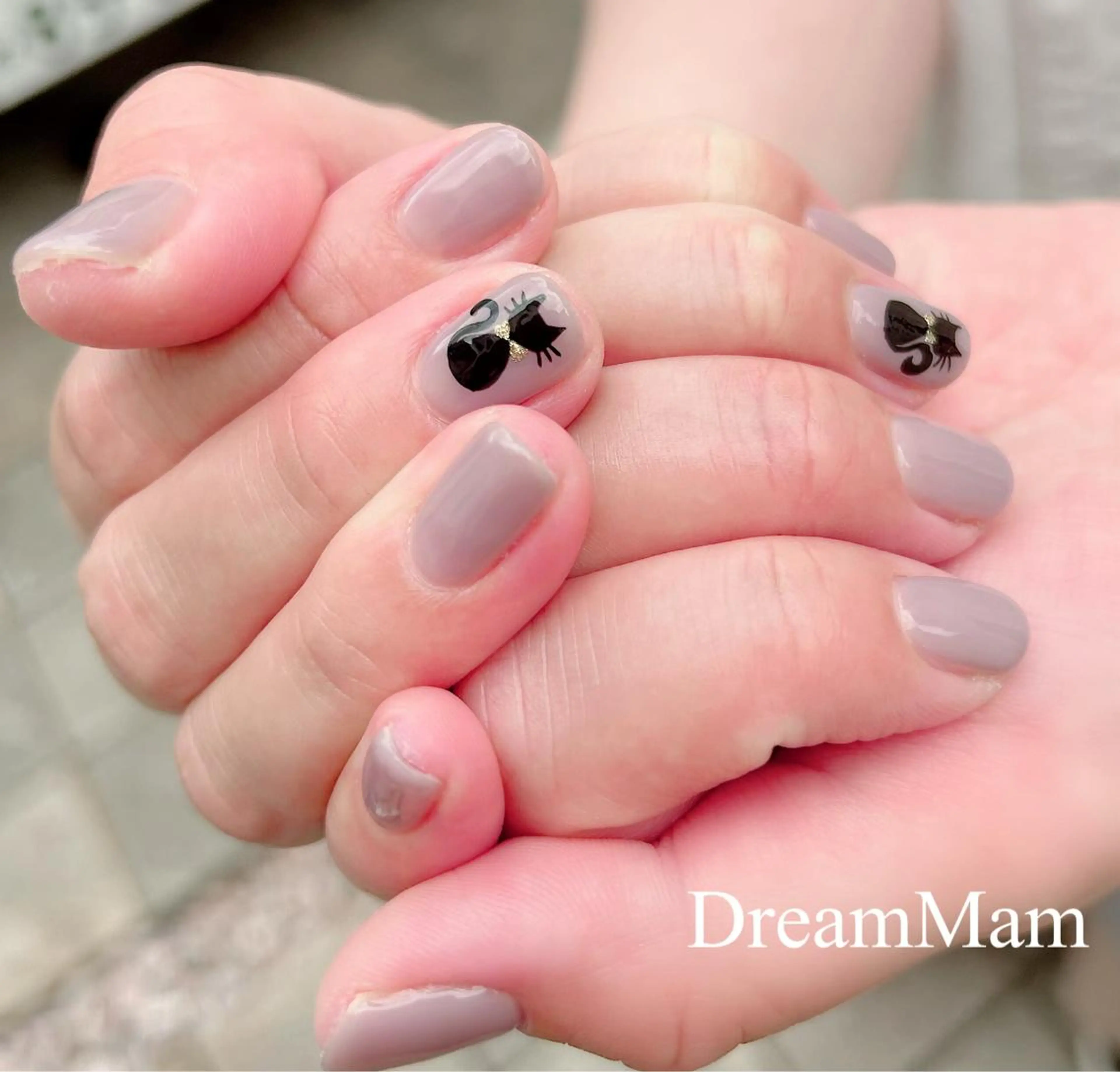 ネイル アートネイル オーロラネイル チークネイル フレンチネイル ジェルネイル ハンドネイル Nail Salon Dream Mamのネイルデザイン