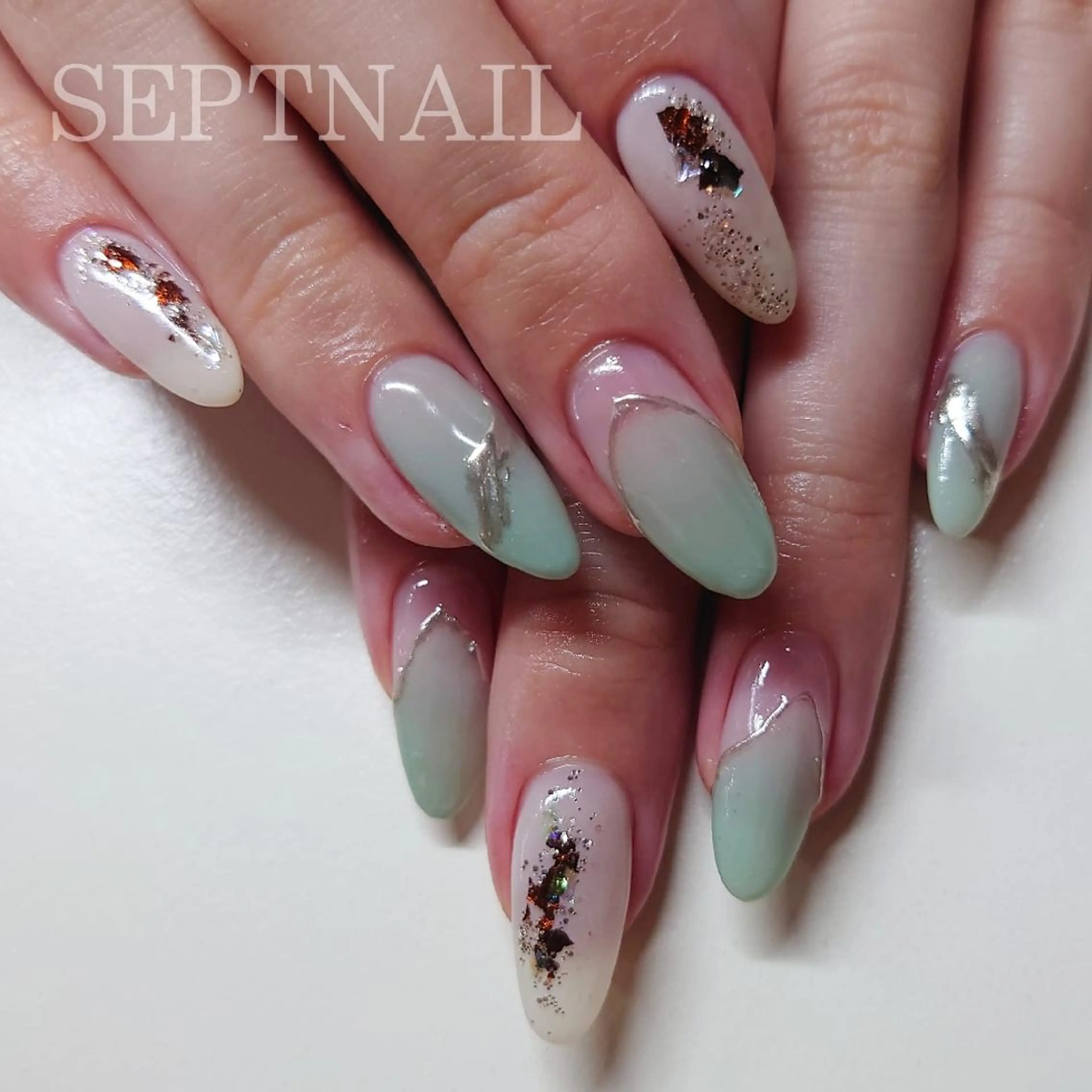 ネイル SEPTNAIL 中澤のネイルデザイン