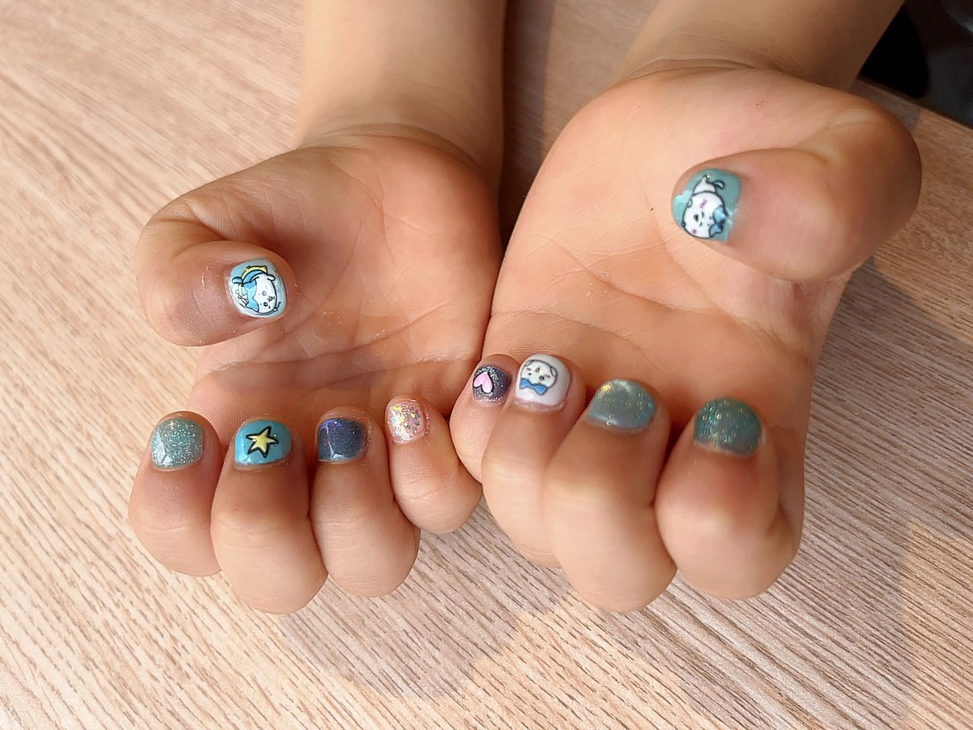 キッズネイル👧　小学生まで⭕️の写真