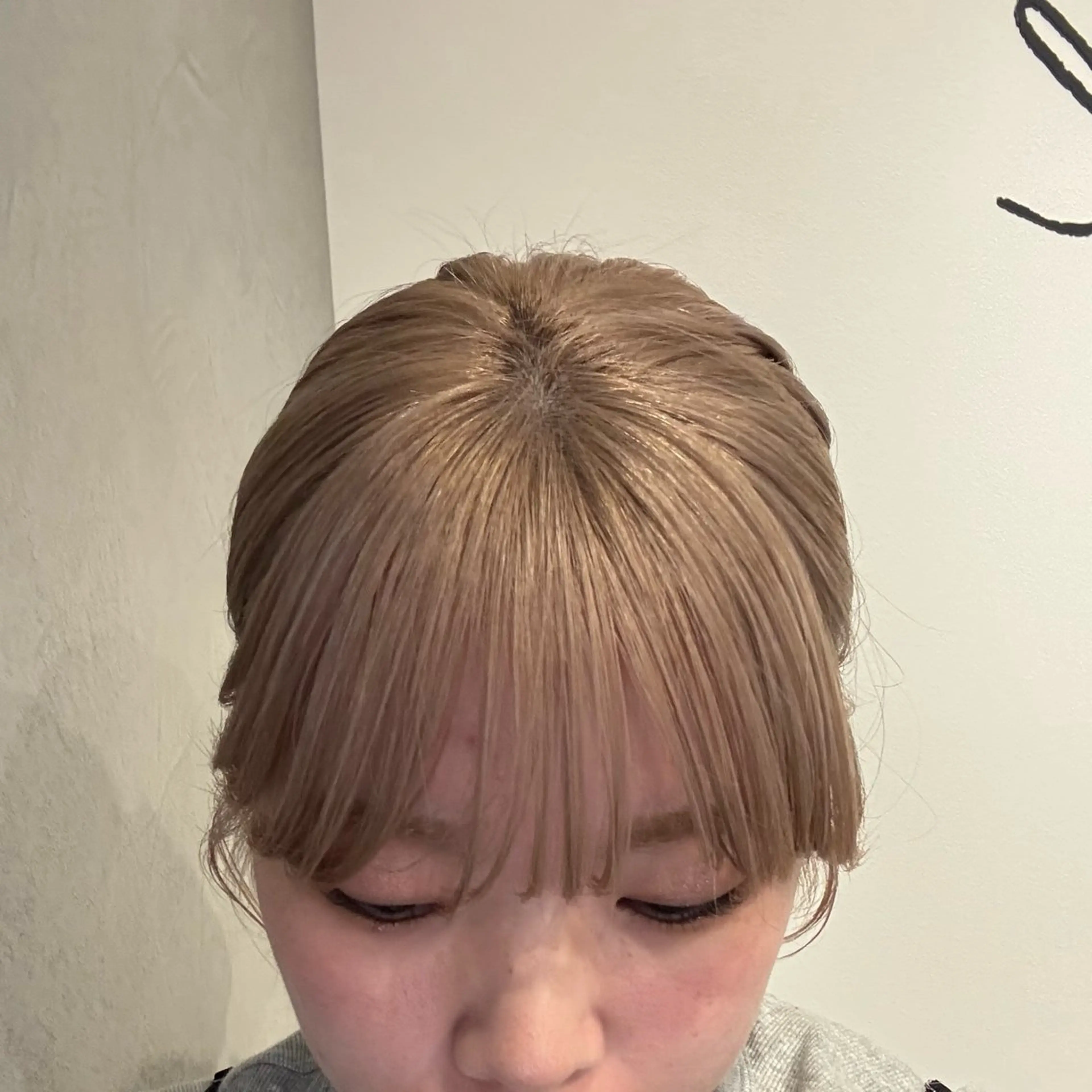 ヘアカラー トリートメント 長尾ゆりの/ボブ/ ベージュ/ハイトーンのヘアスタイル