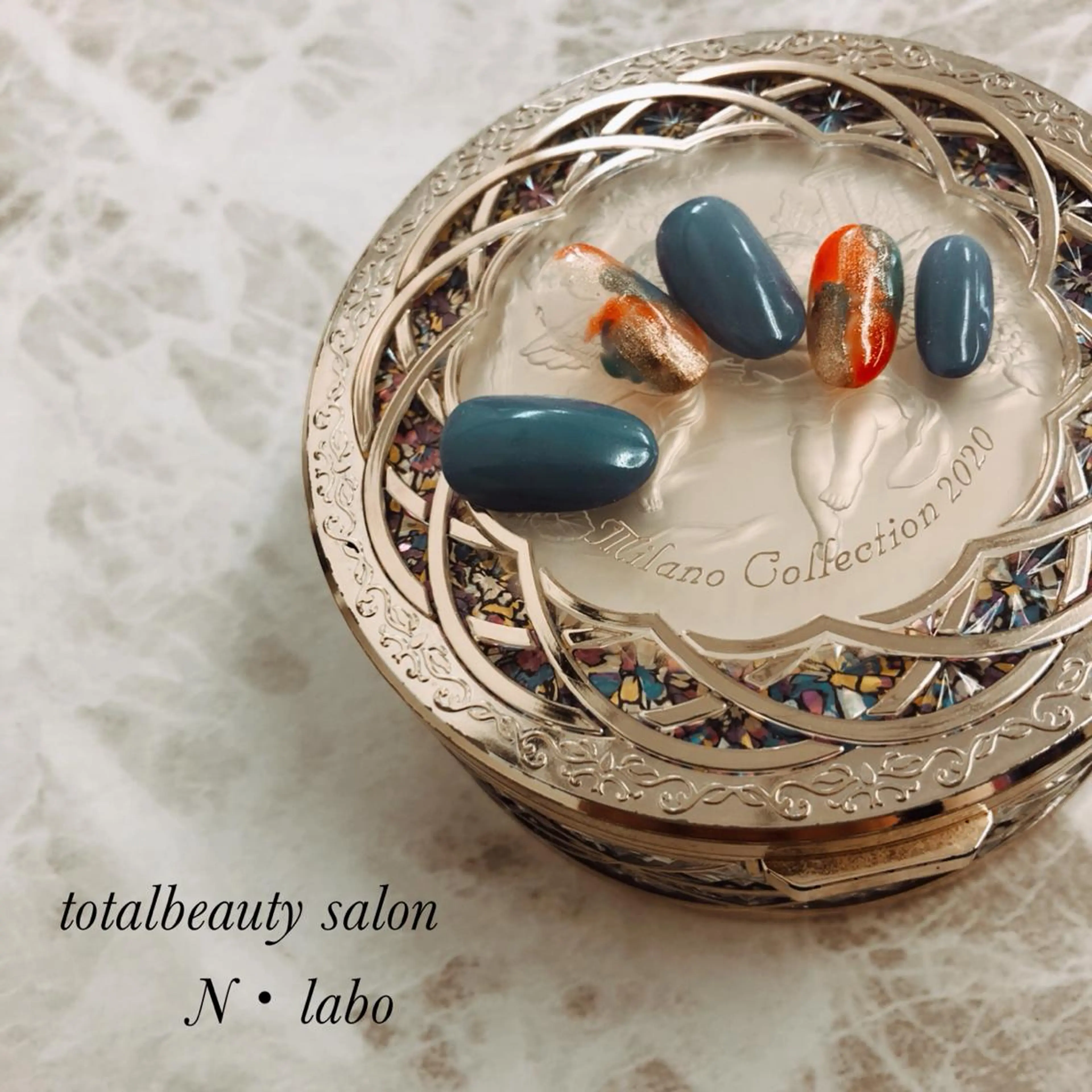 ネイル メンズネイル ピンク ぷっくりネイル Gracias. rieのネイルデザイン