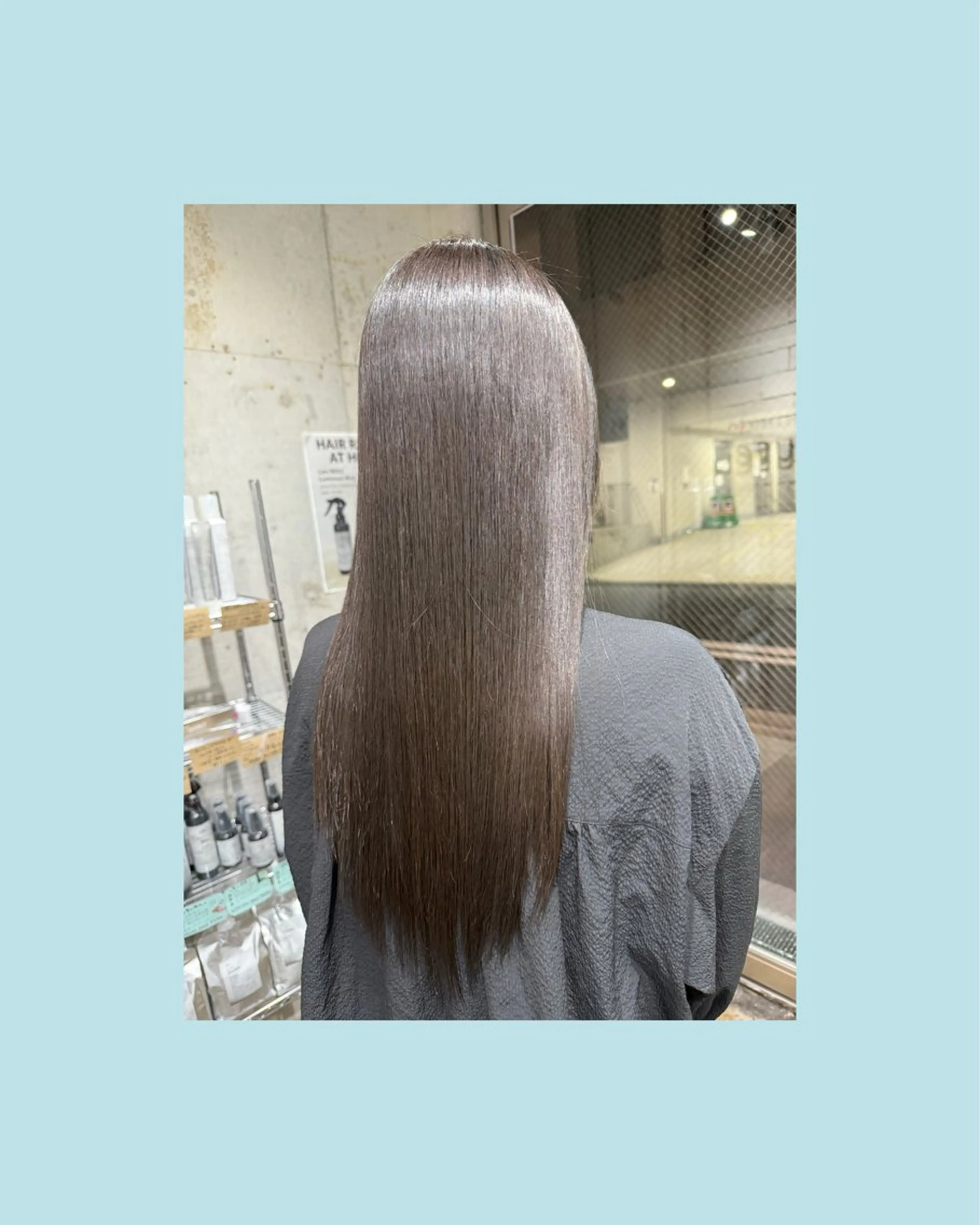 ロング 髪質改善 縮毛矯正 トリートメント 酸性ストレート 🕊髪質改善縮毛矯正 /艶髪/関内🕊あべのヘアスタイル