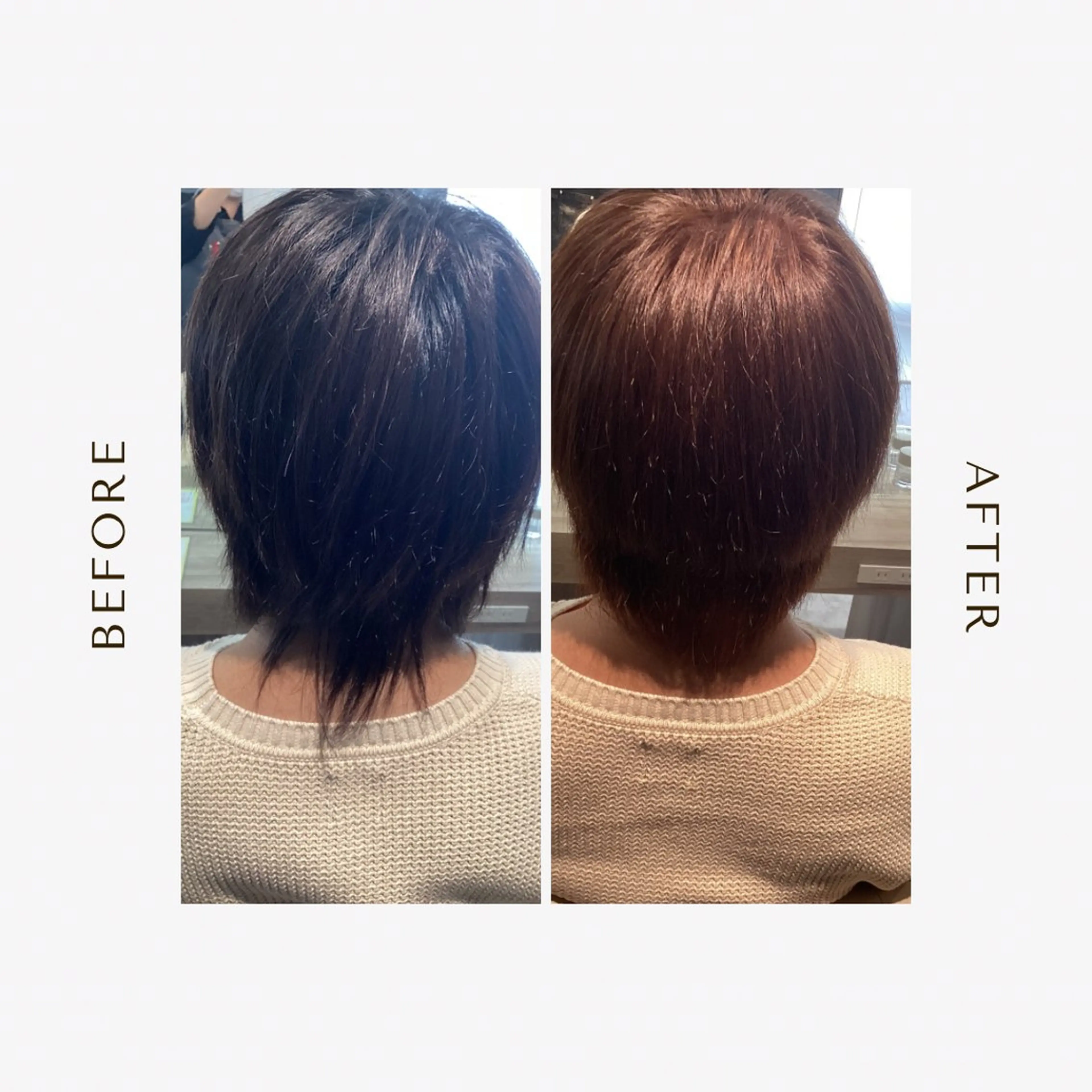 ミディアム カラー メンズ カット ヘアカラー 五ノ井 一世のヘアスタイル