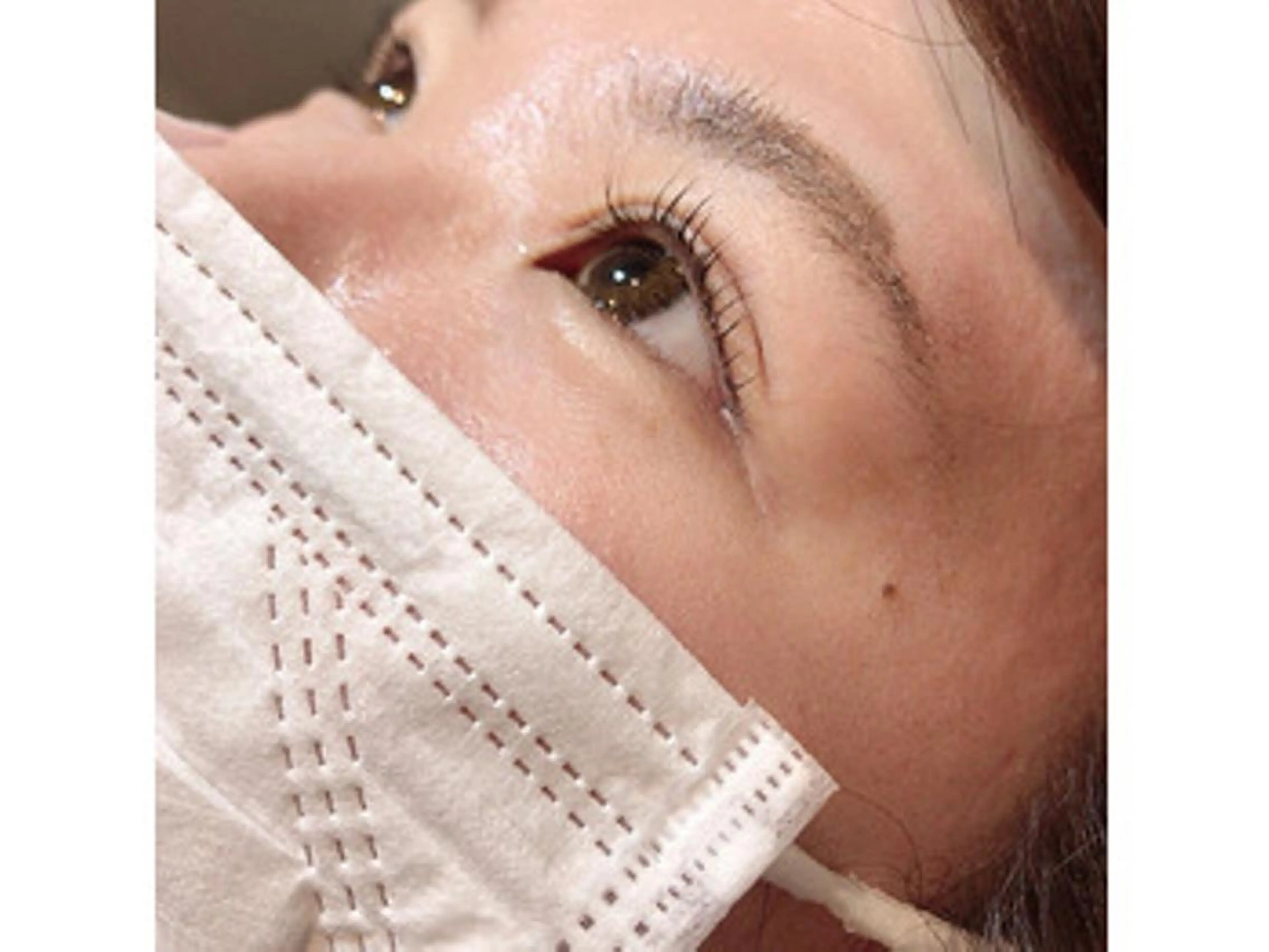 マツエク・マツパ パリジェンヌラッシュリフト EyelashSalon REPOS所属・REPOS 🎀束感 ・マスカラパーマのマツエク・マツパデザイン