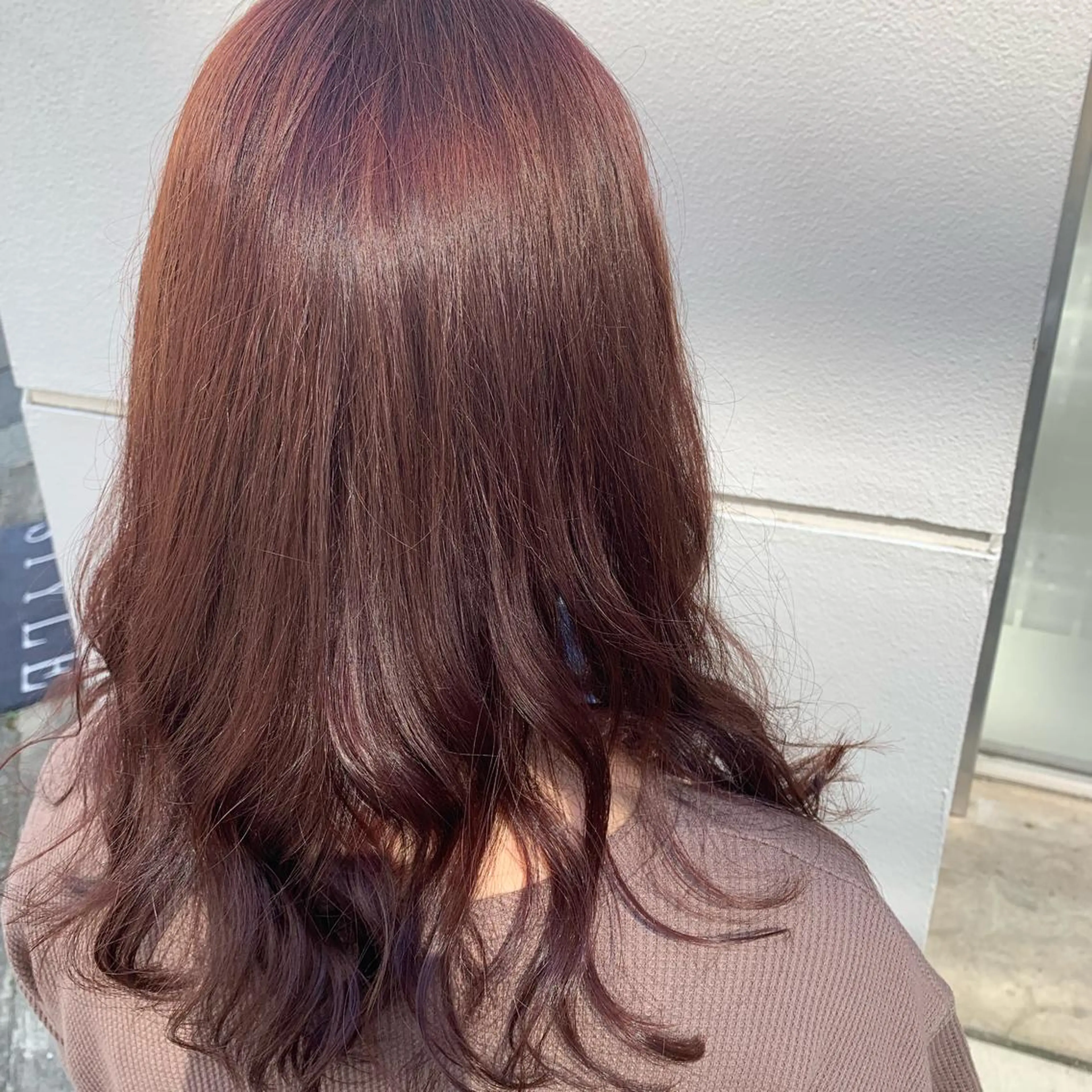 ロング カラー ヘアアレンジ サナ🌱 切りっぱなしボブのヘアスタイル