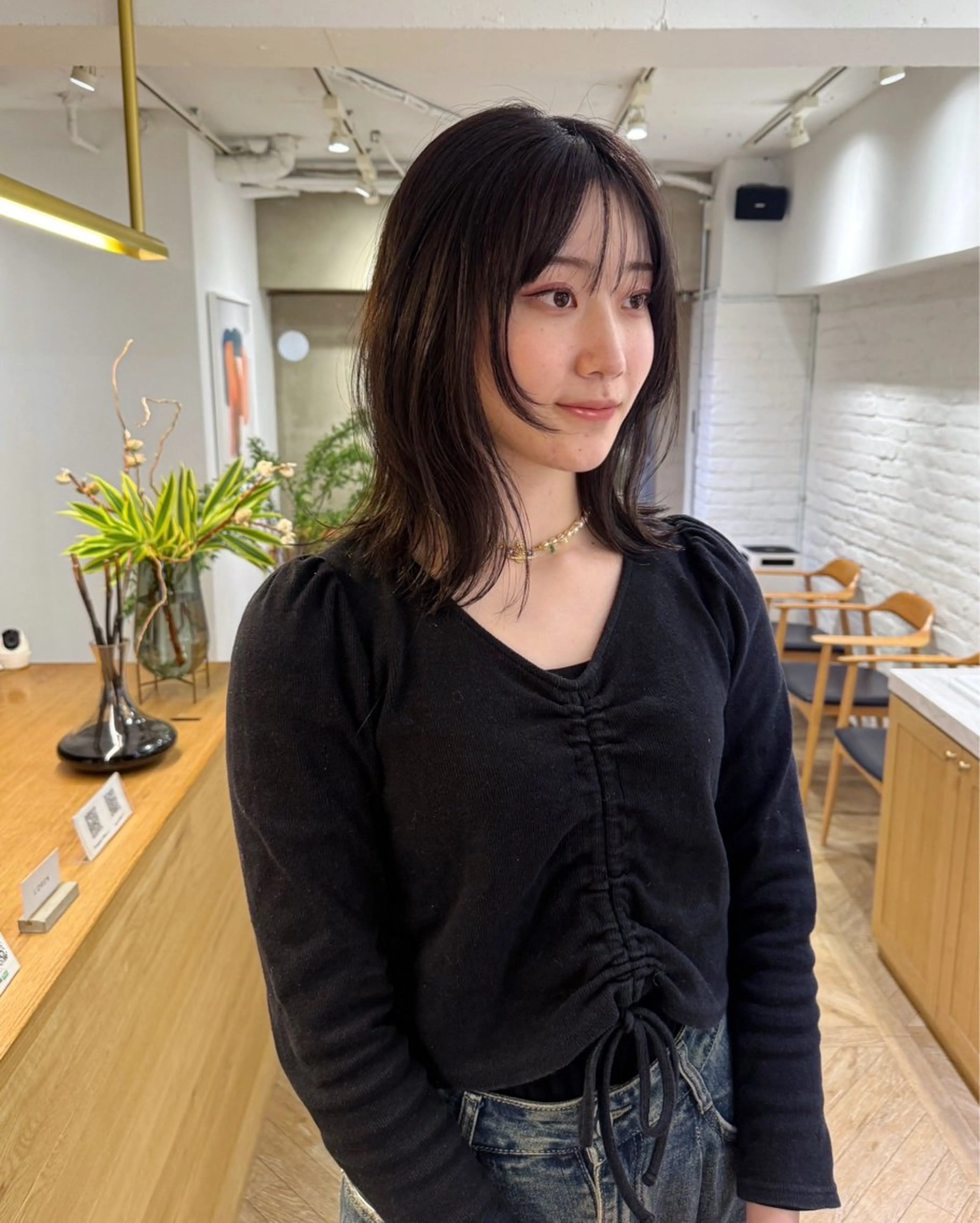 ミディアム 🤍LOREN エリコ🌈のヘアスタイル