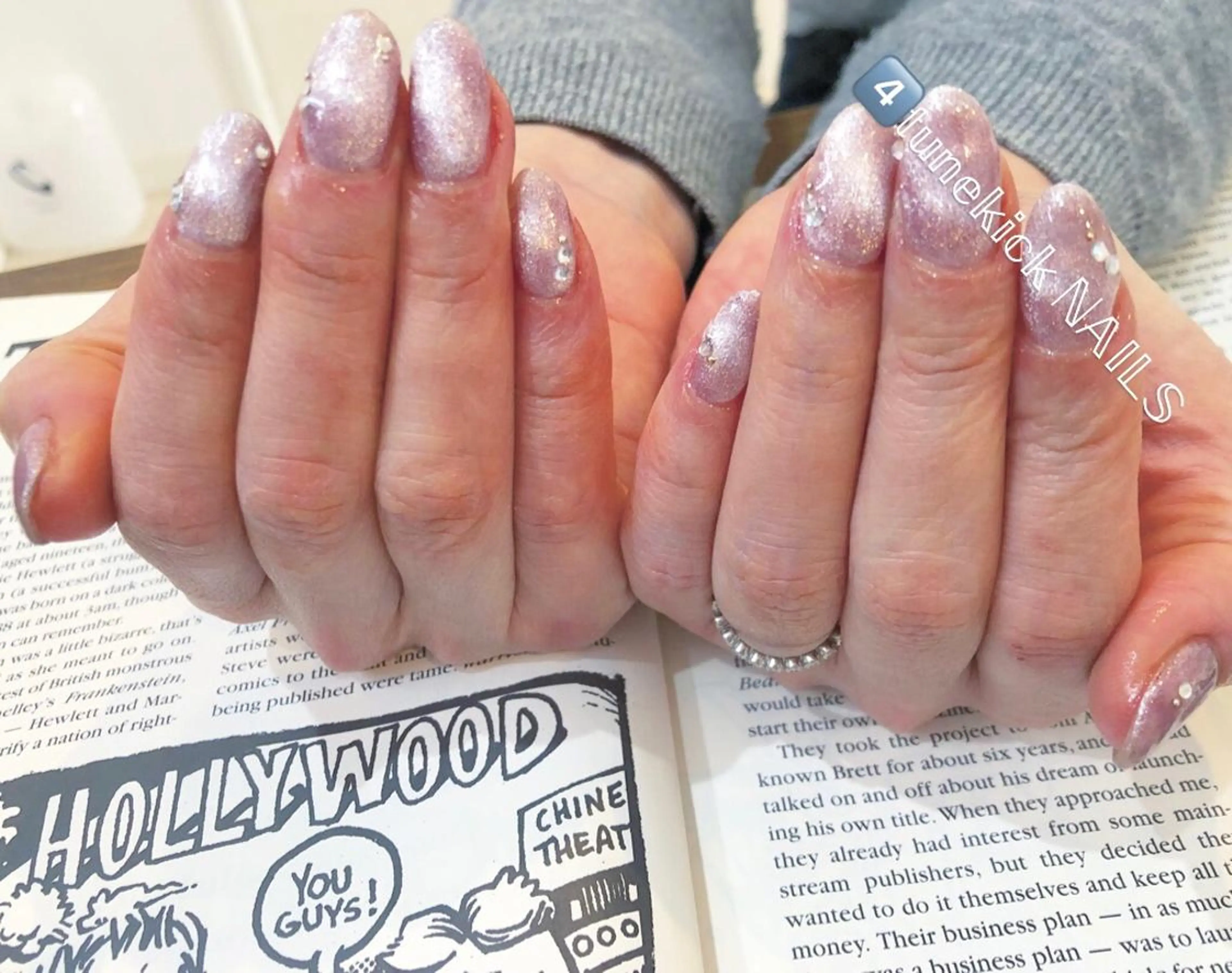 ネイル 4tunekick NAILS(フォーチュンキックネイルズ)所属・光森 淳子のネイルデザイン