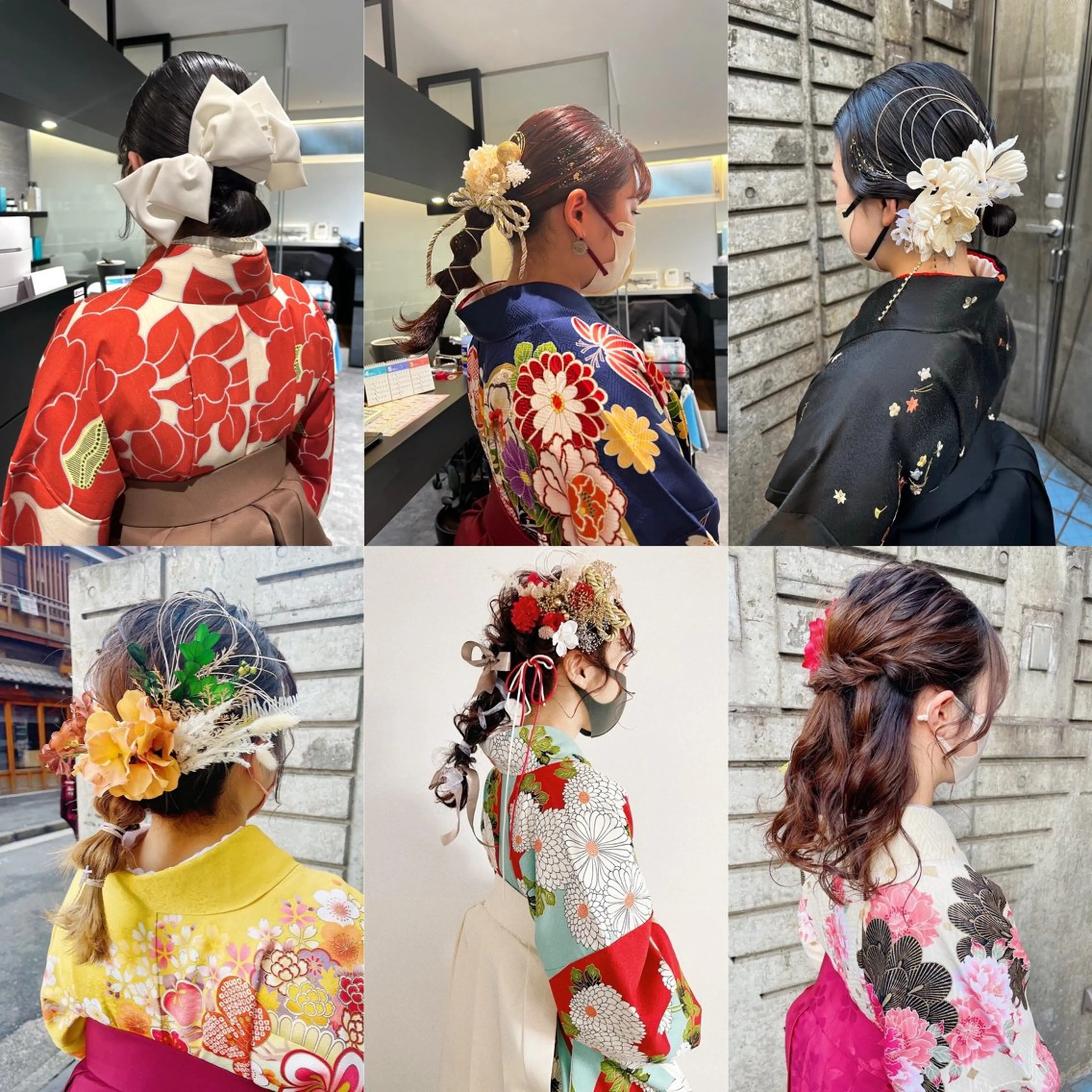 ヘアアレンジ 着付け ダブルカラー🦖 /髪質改善⚡️しおりのヘアスタイル