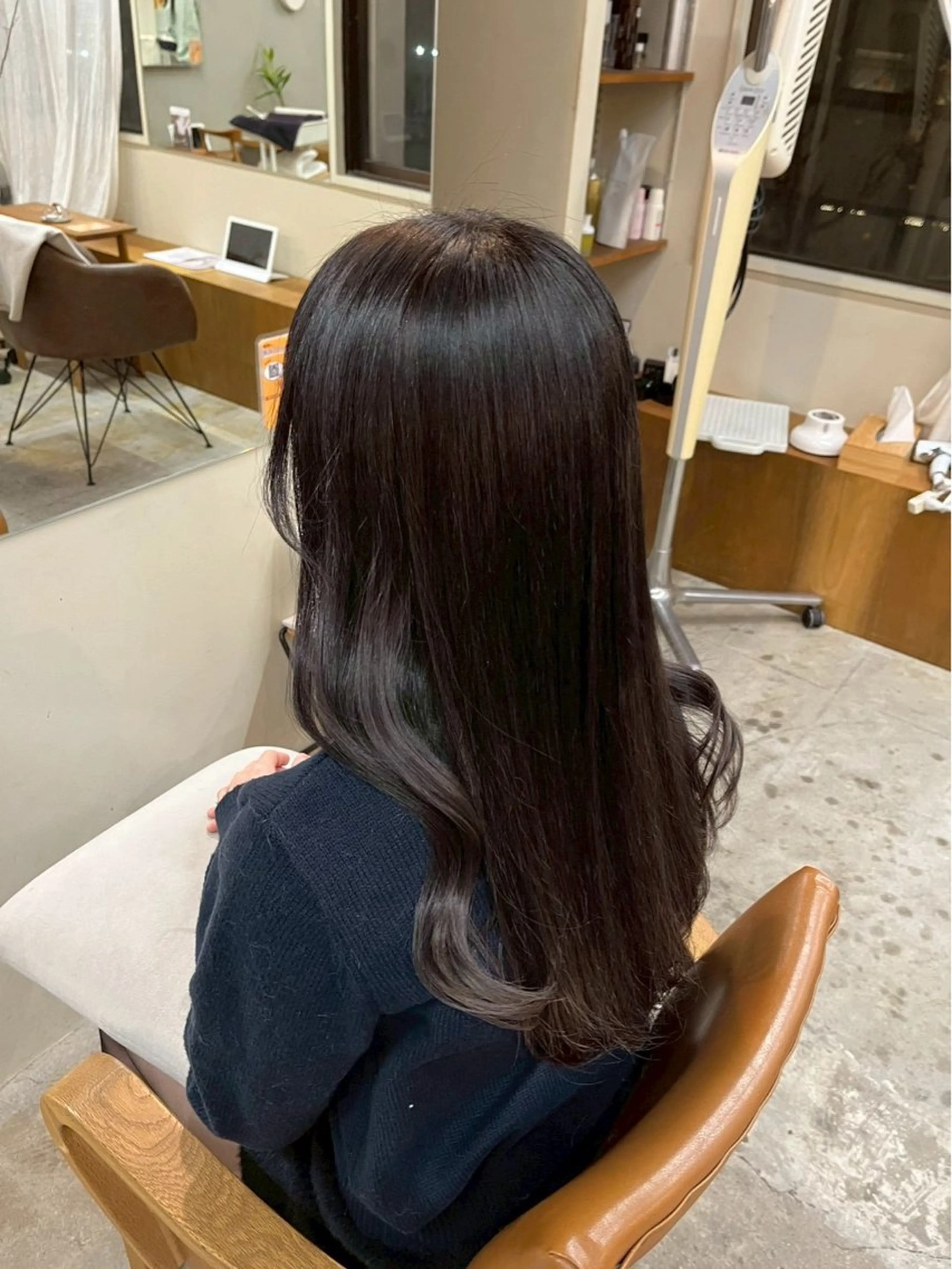 ロング カラー ヘアカラー 💐花屋併設💐 宮園　雛羽のヘアスタイル