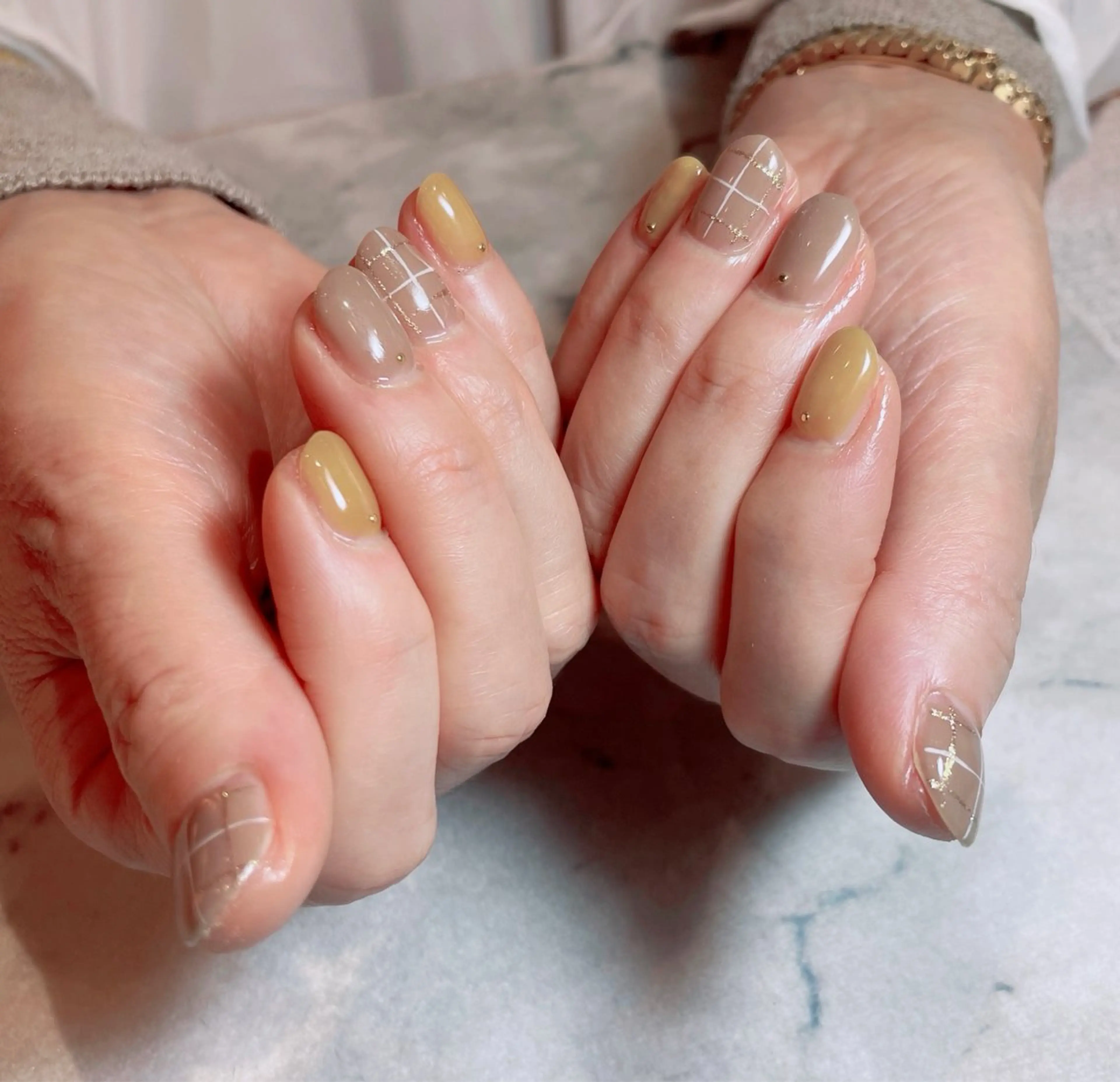 ネイル ハンドネイル 奥田 加奈子のネイルデザイン