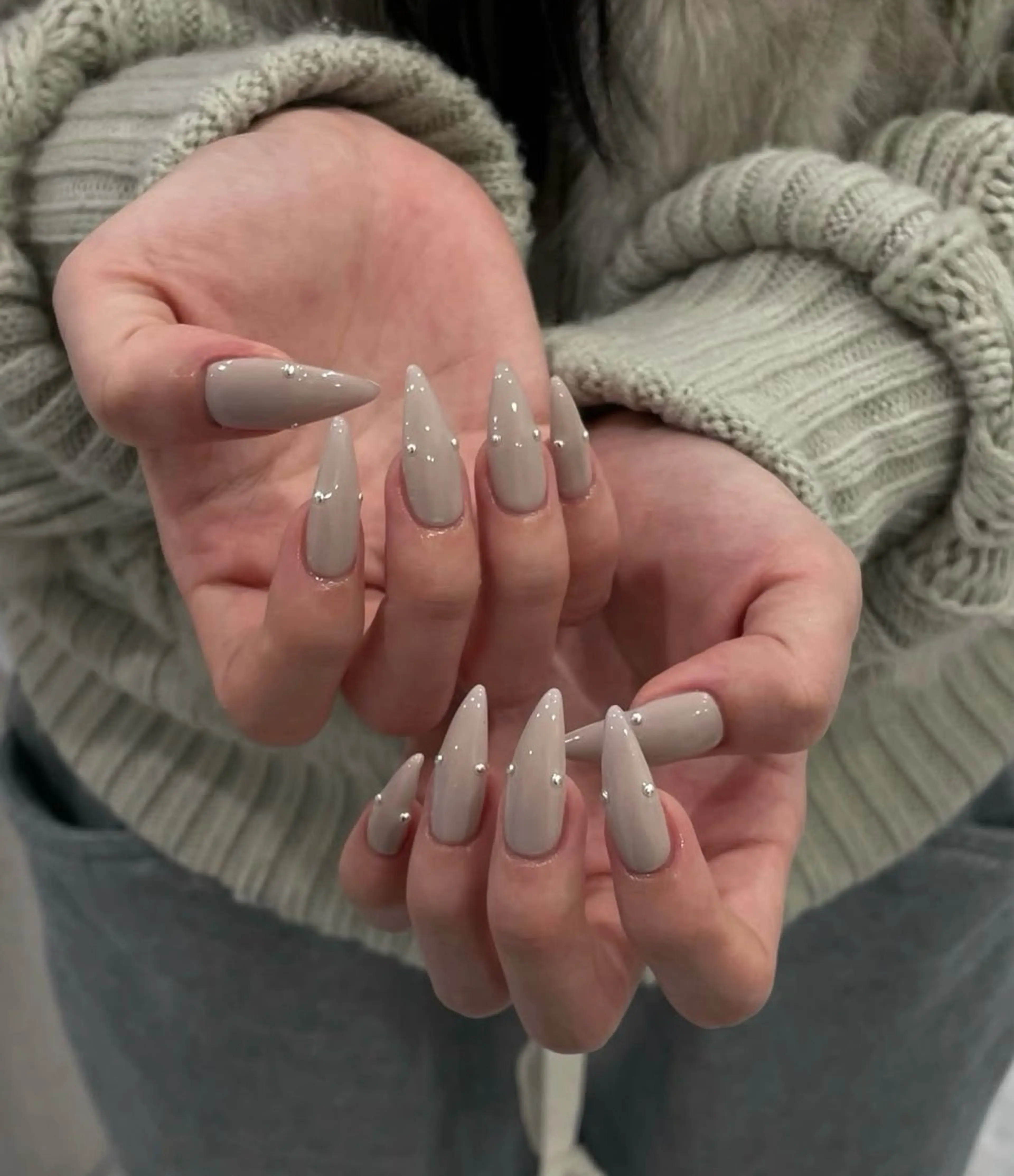 ネイル 韓国ネイル ニュアンスネイル シンプルネイル 春ネイル ワンホンネイル ハンドネイル ハンドケア Nihonthy Nail 新宿所属・Nihonthy Nail 新宿のネイルデザイン