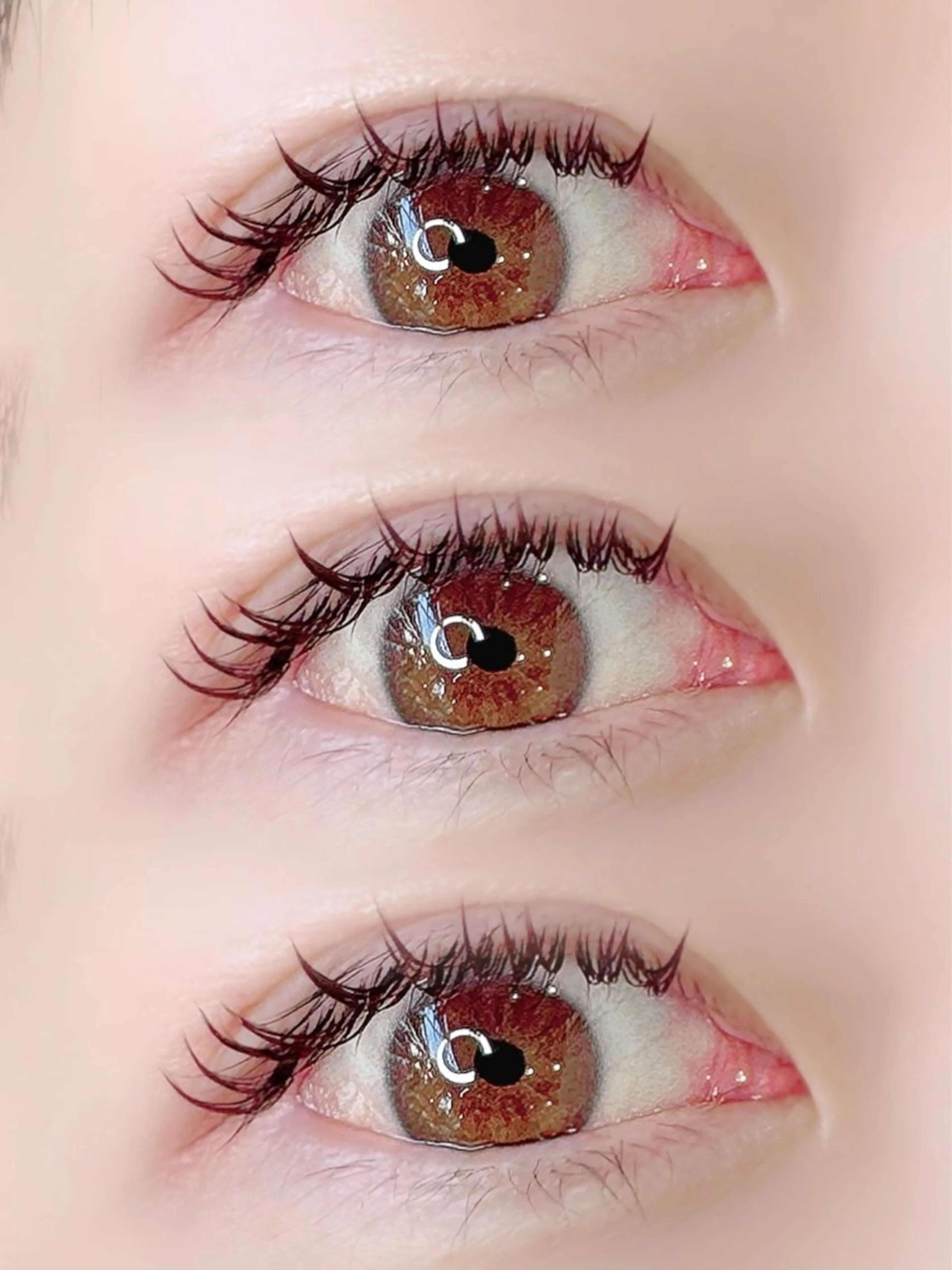 マツエク・マツパ 束感まつ毛 🦢amii. 鷲田のマツエク・マツパデザイン