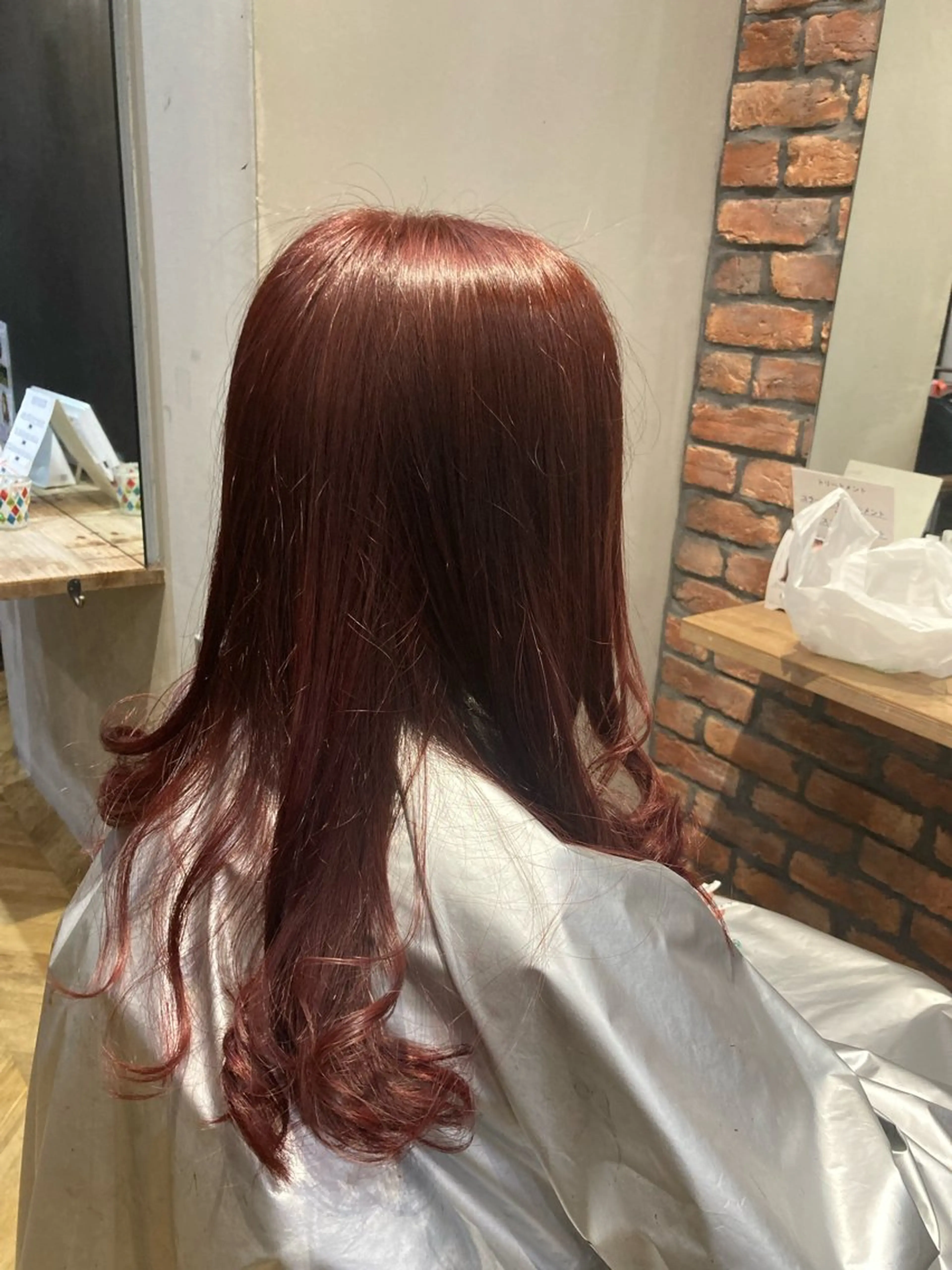 ロング カラー ブリーチ ブリーチなしカラー ☆松尾 賀陽子☆のヘアスタイル