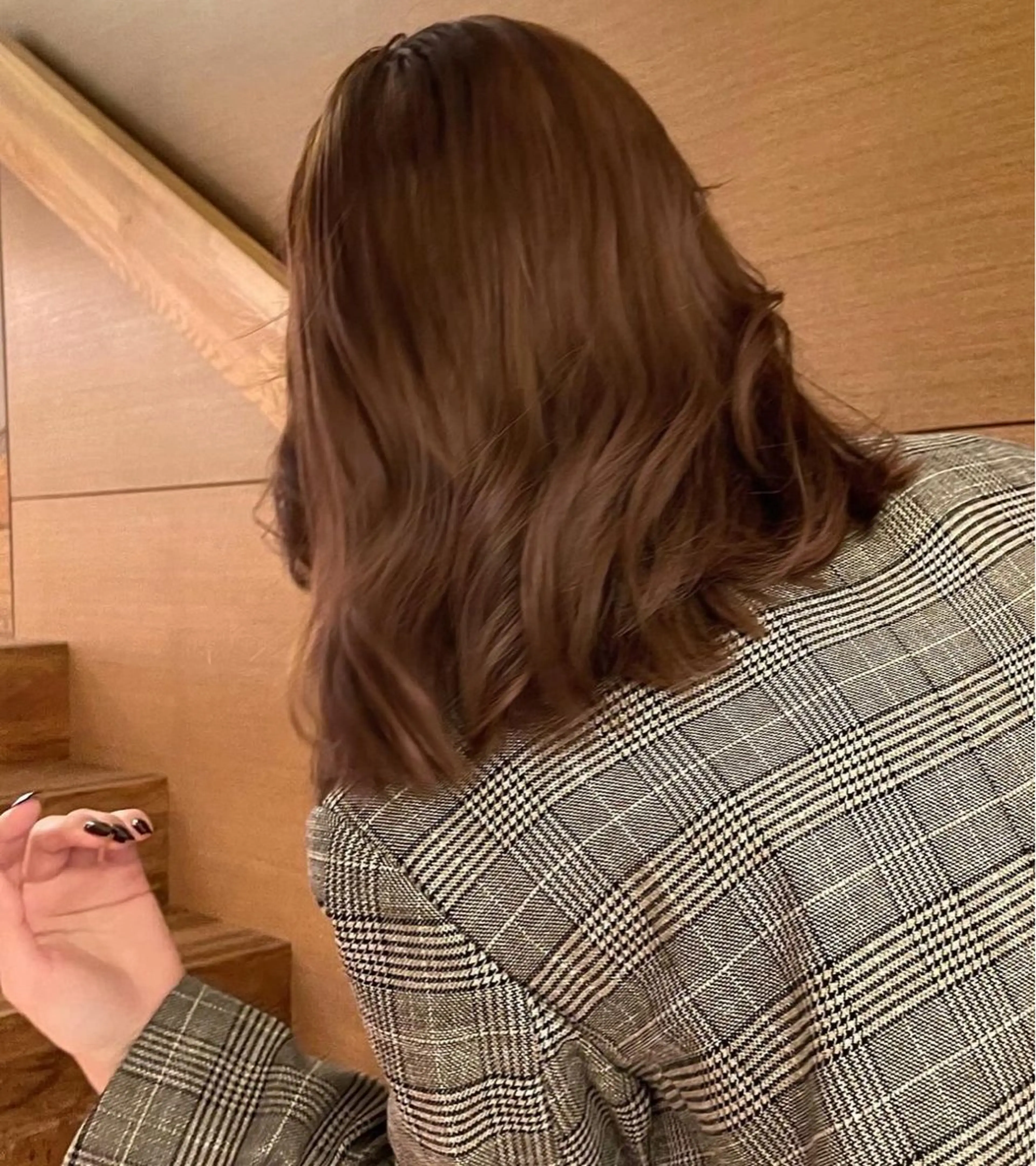 ミディアム レイヤーカット 西宮北口/みなみのヘアスタイル