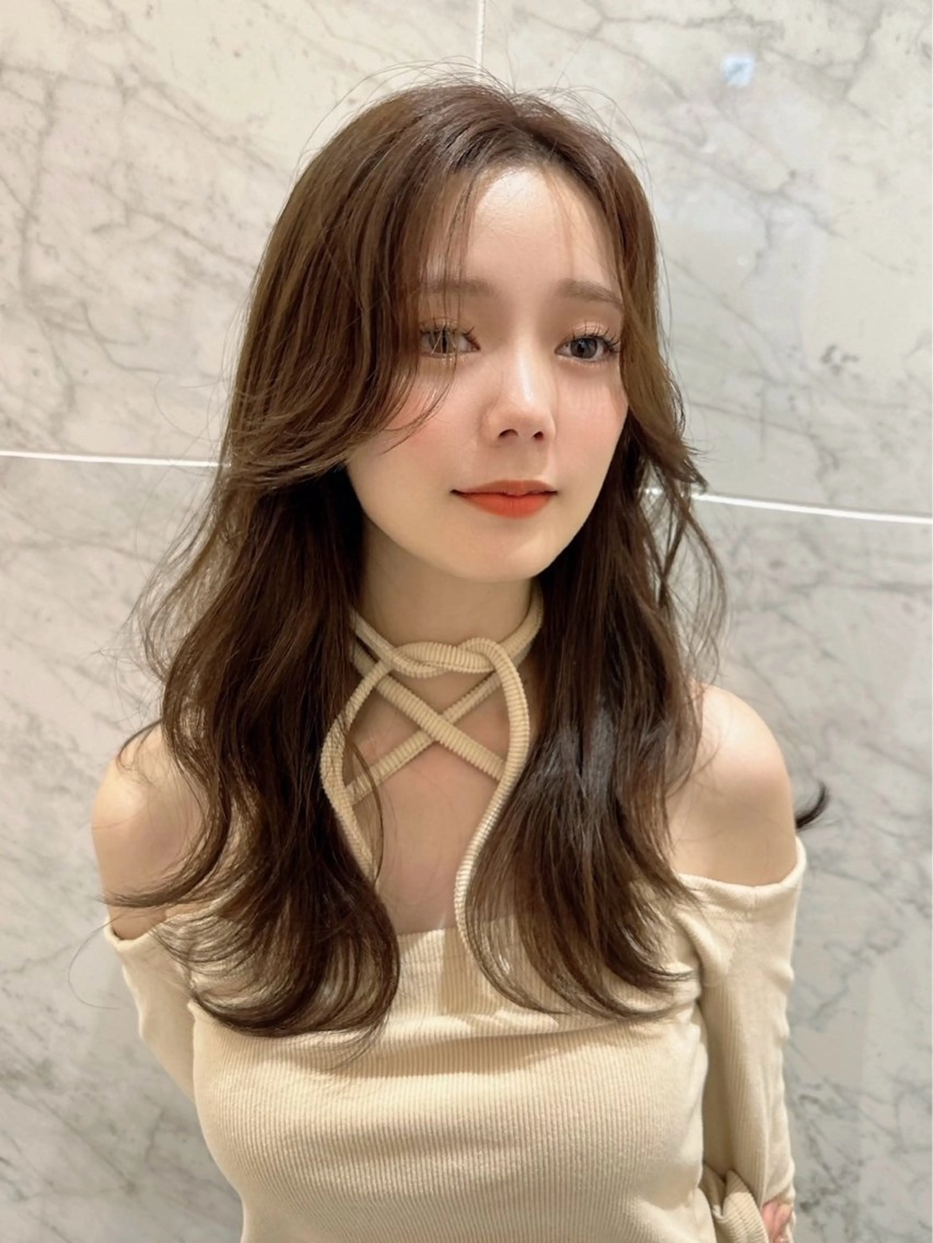 ロング レイヤーカット カット トリートメント LOE所属・武山 滉平のヘアスタイル