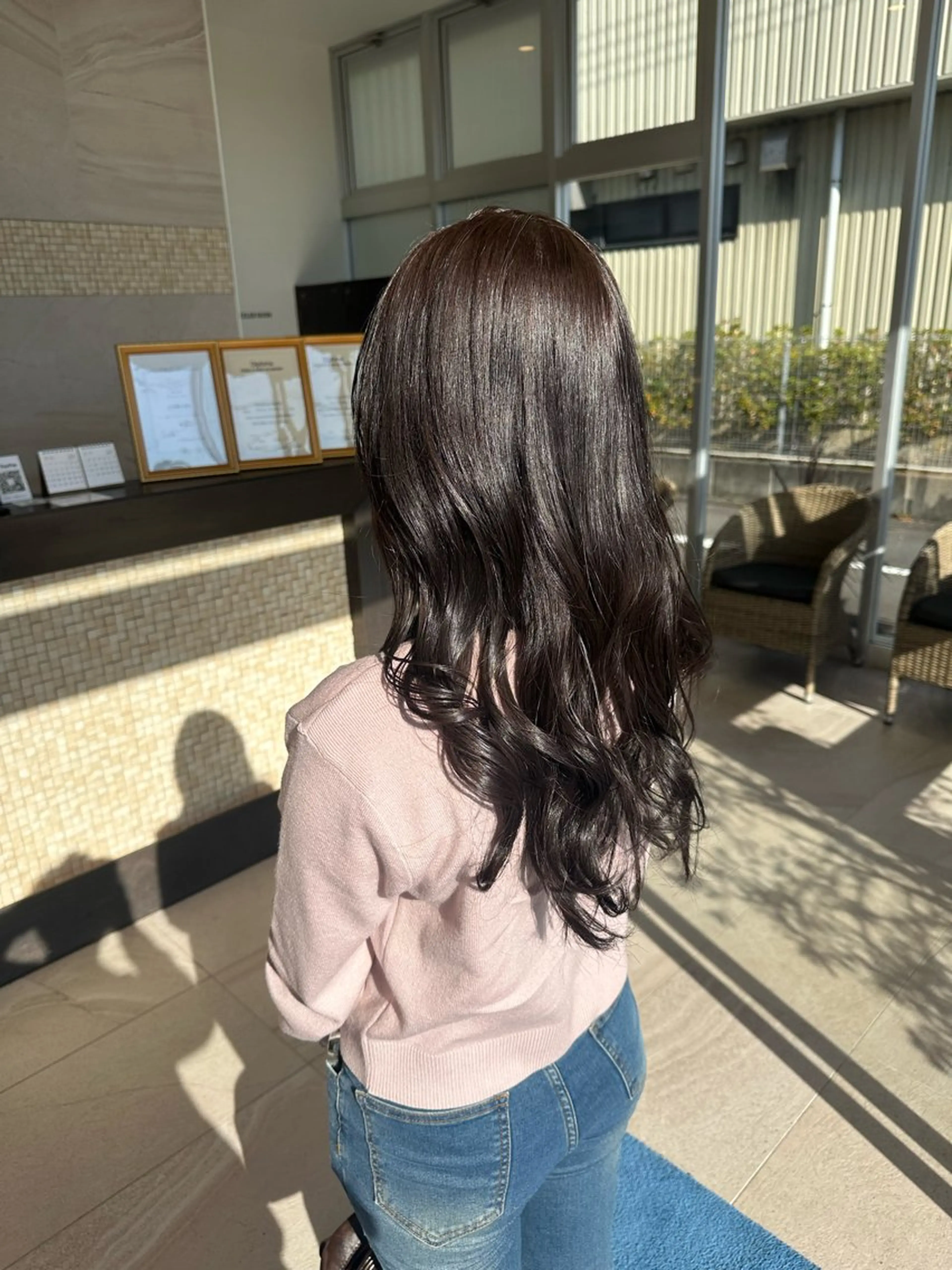 ロング 髪質改善 カット ヘアカラー トリートメント 山本 麟太郎のヘアスタイル