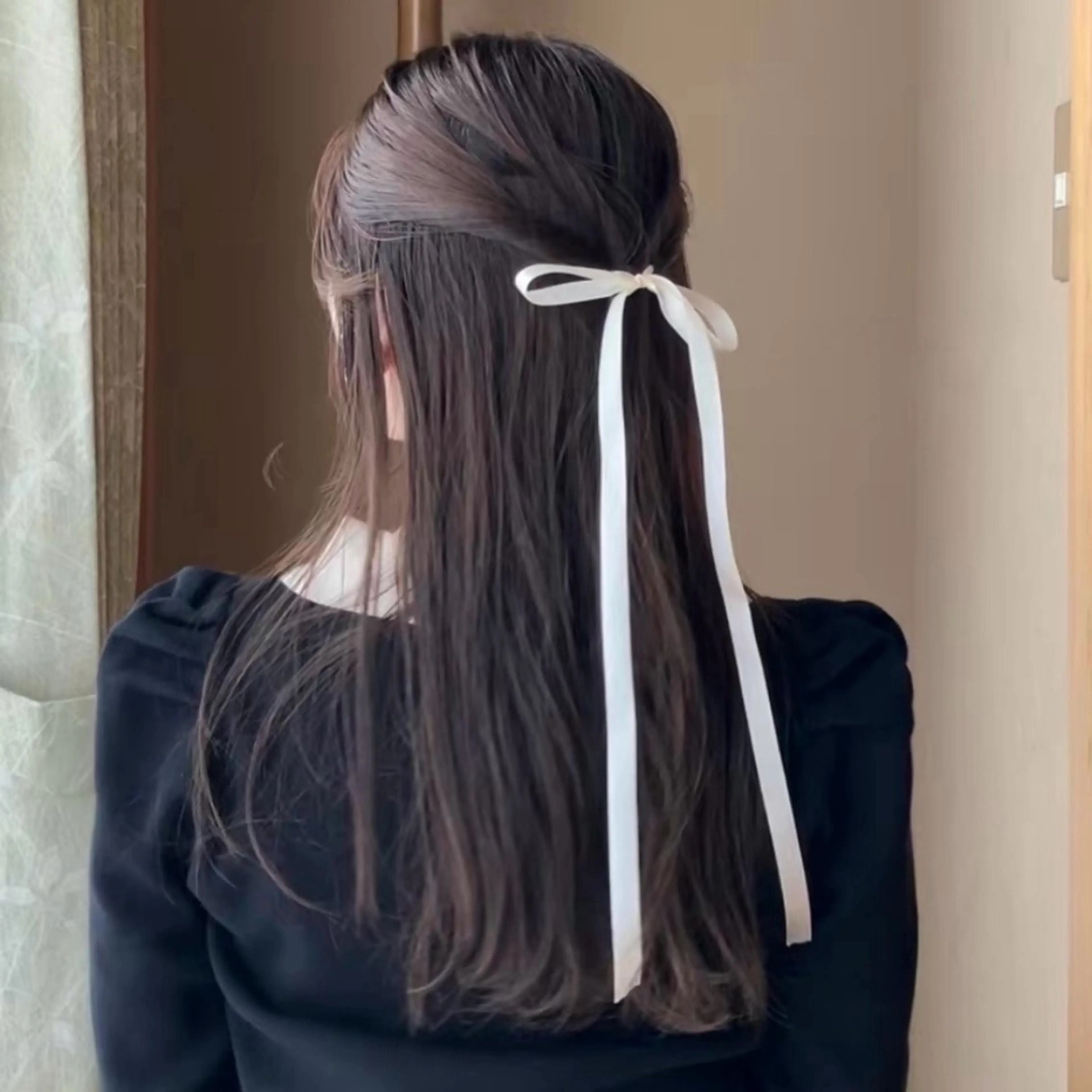 韓国・網紅 🦋HONOKA🦋のヘアスタイル