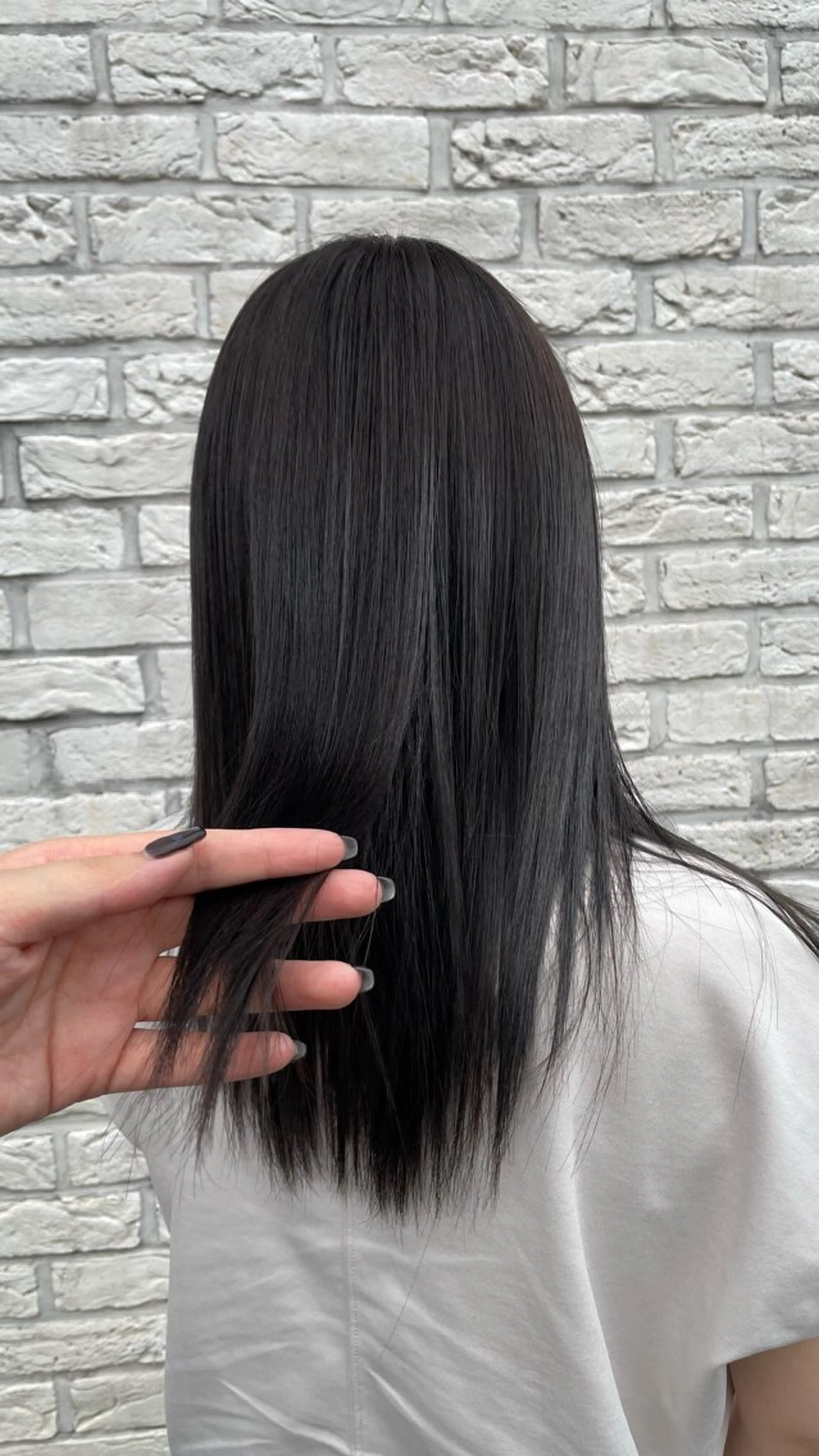 ロング カラー 透明感カラー オリーブカラー 髪質改善 トリートメント bellescheveux所属・SHEERIE🌿 阿部羽玖のヘアスタイル