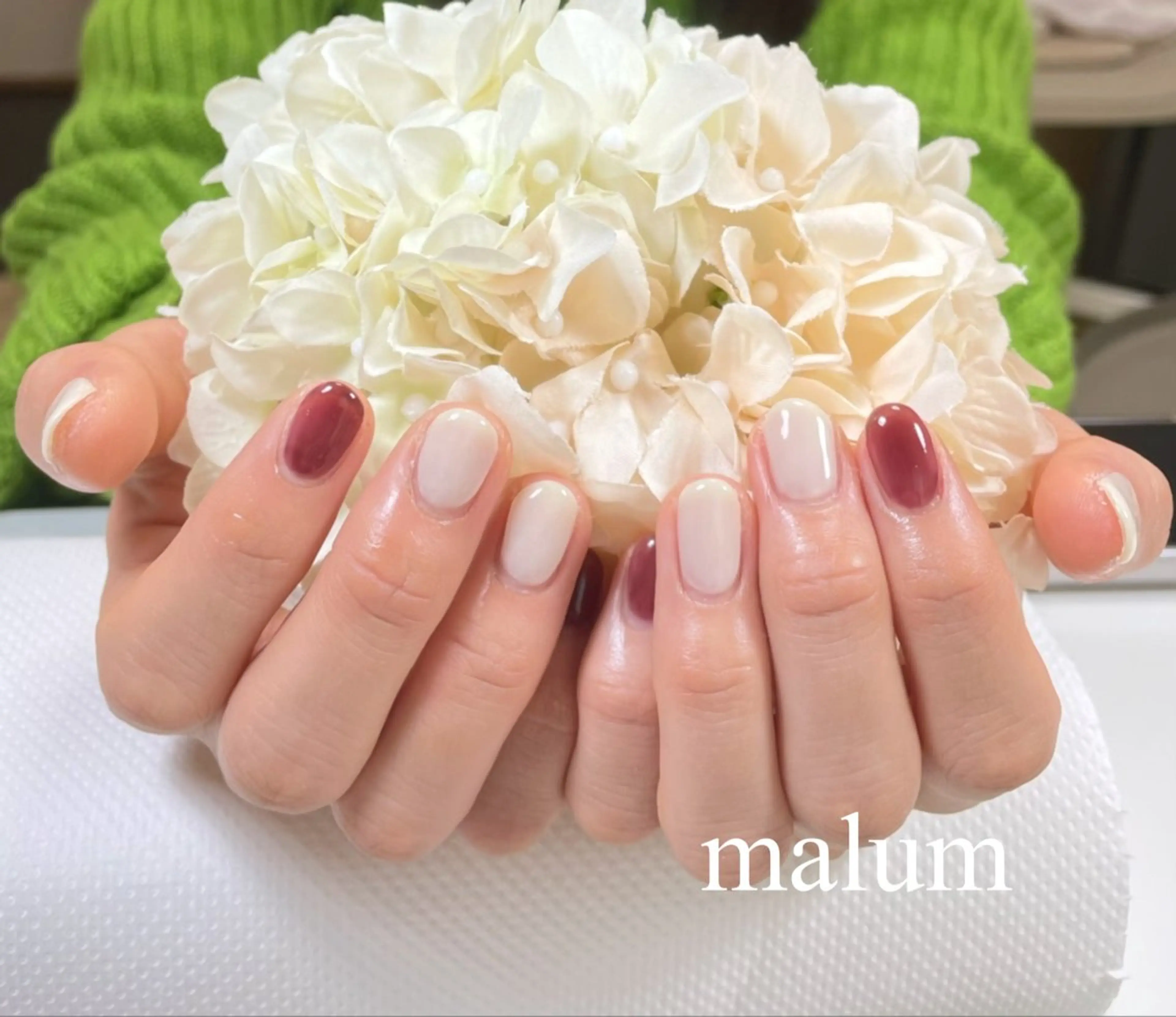 ネイル ハンドネイル malum nailのネイルデザイン