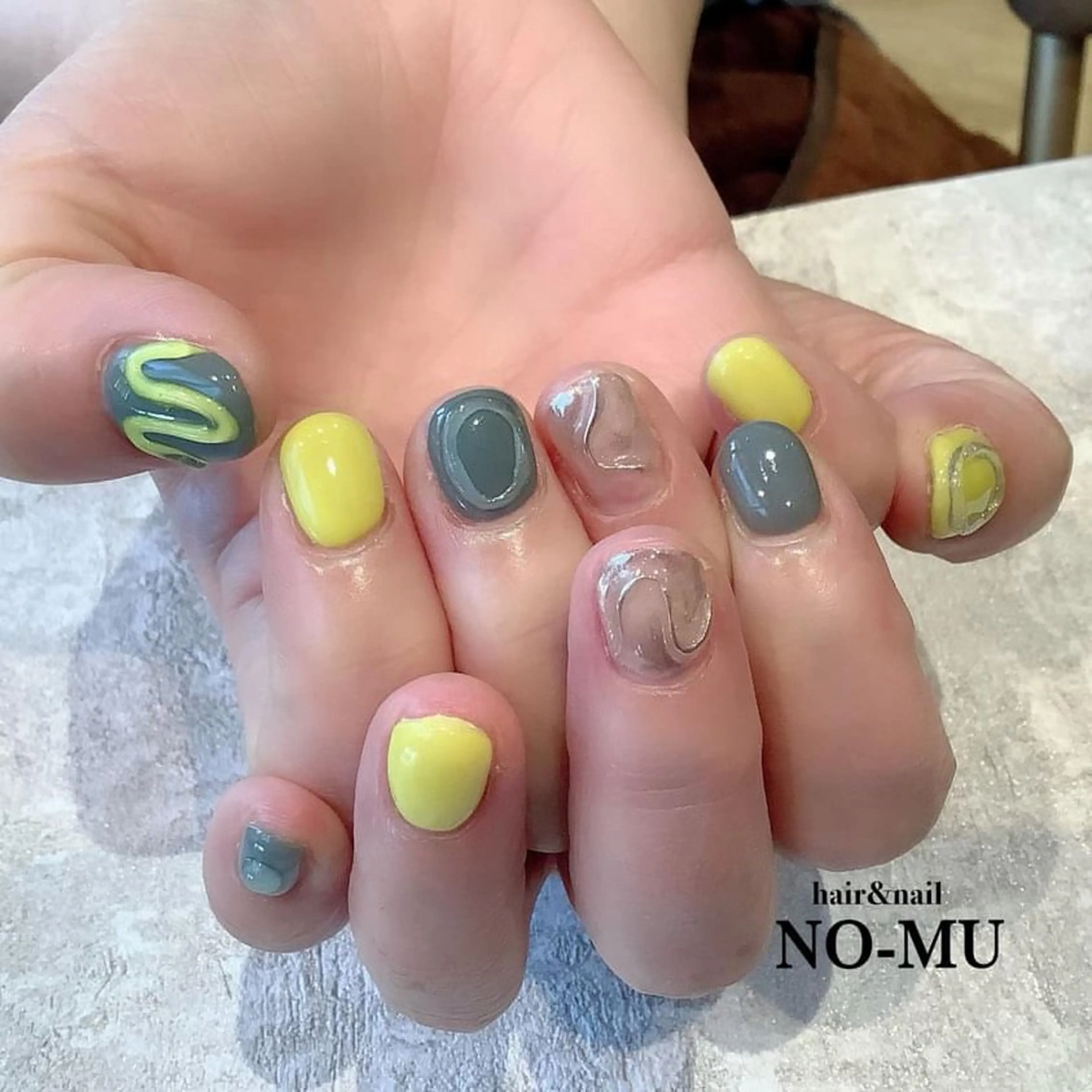 ネイル ハンドネイル hair＆nail NO-MU所属・hair＆nail NO-MUのネイルデザイン