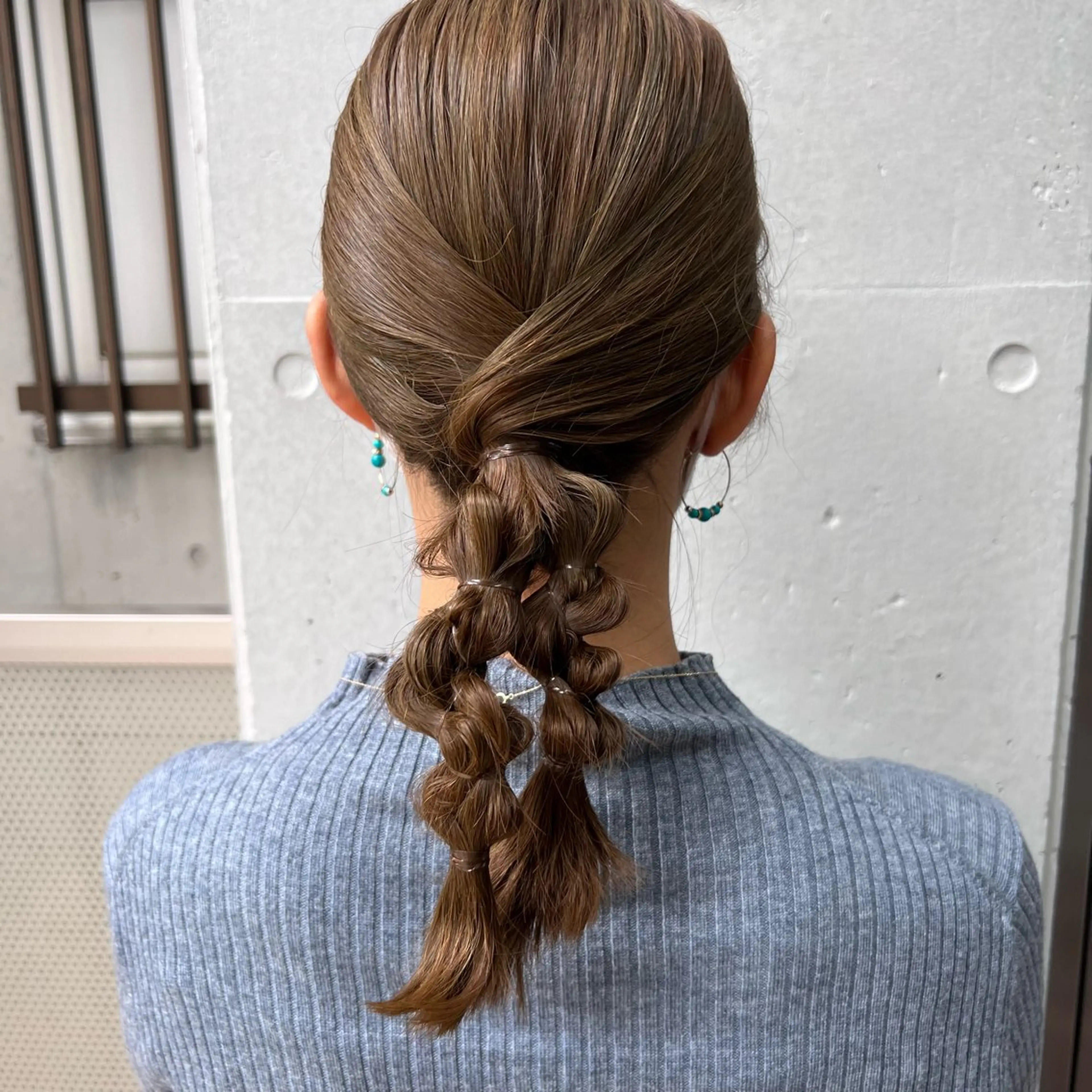 ミディアム カラー ヘアアレンジ しみず さくら🌸のヘアスタイル