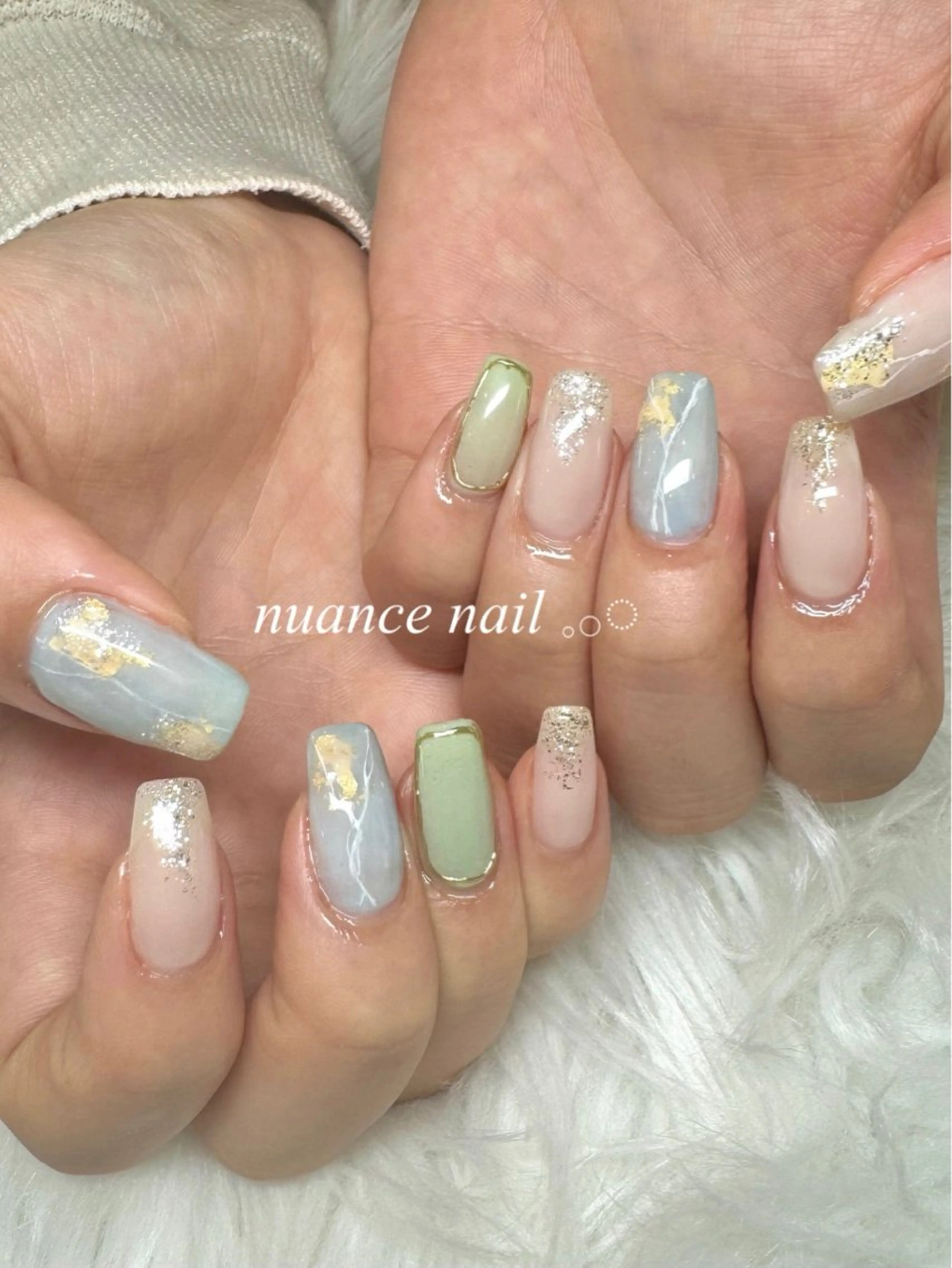 ネイル ハンドネイル UnFLAIR 麻布十番店🧸NAOのネイルデザイン