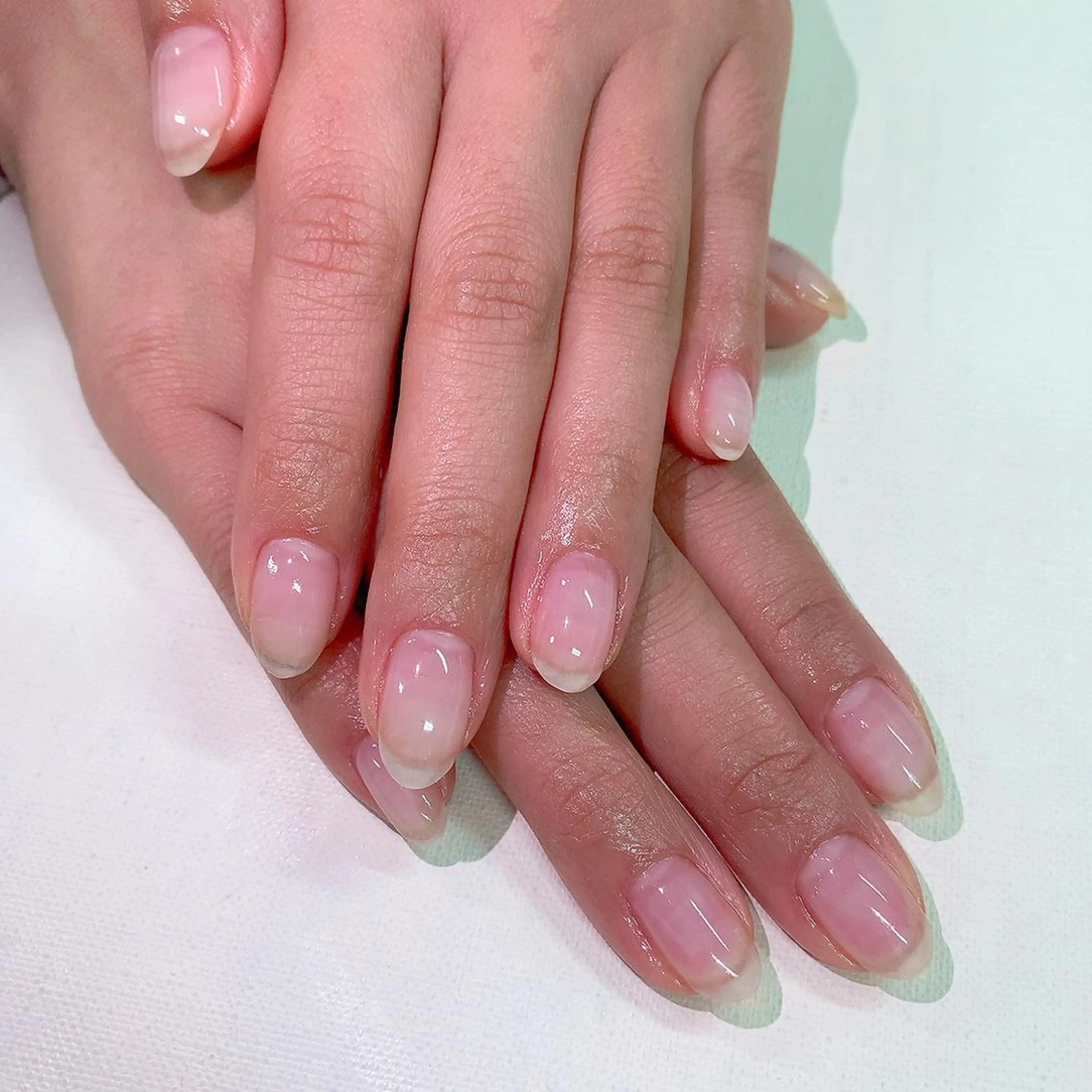 【オフなし】クリアネイルの写真