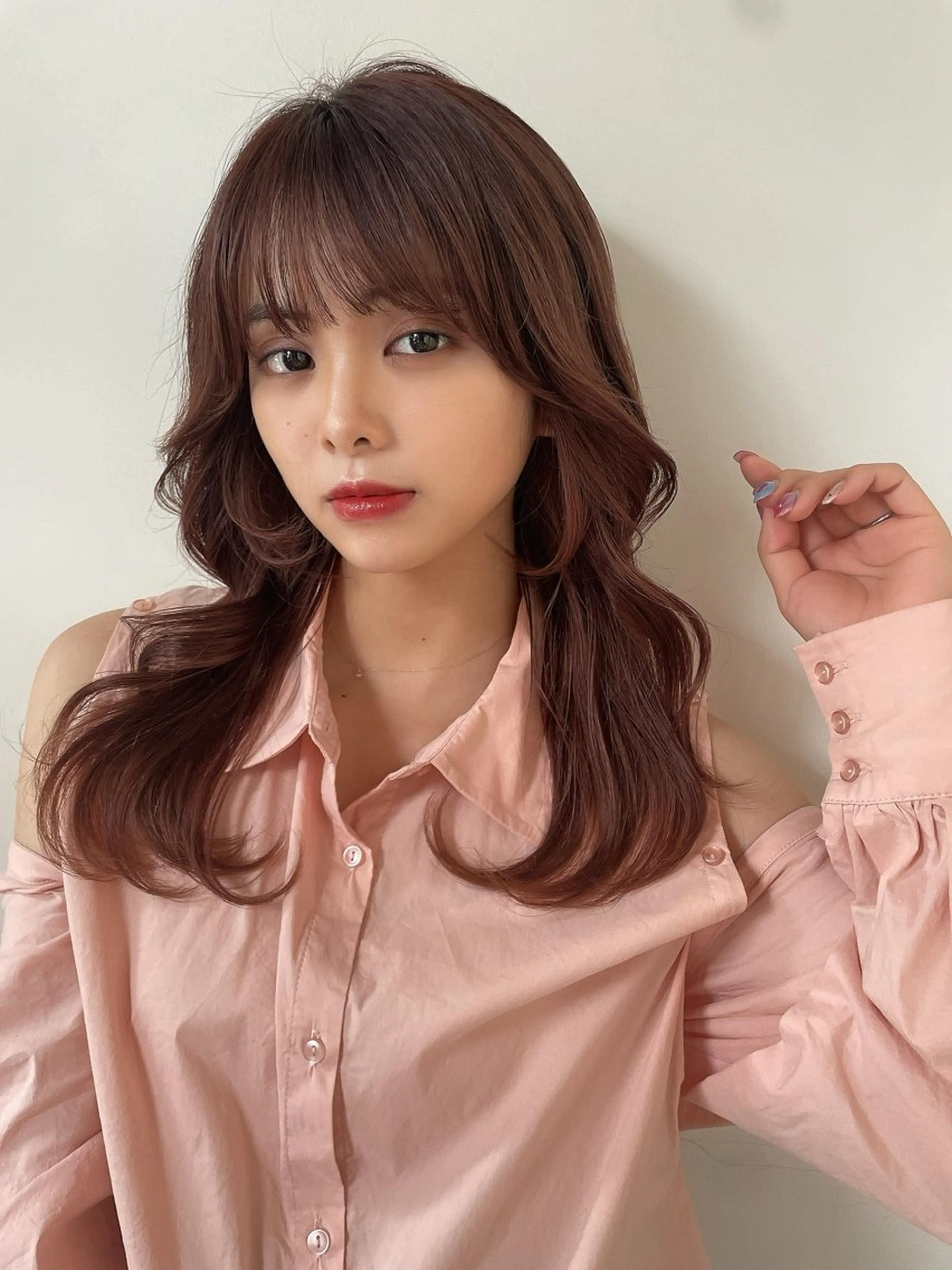 ミディアム レイヤーカット ❤️ショートカット ・顔周りカット❤️のヘアスタイル