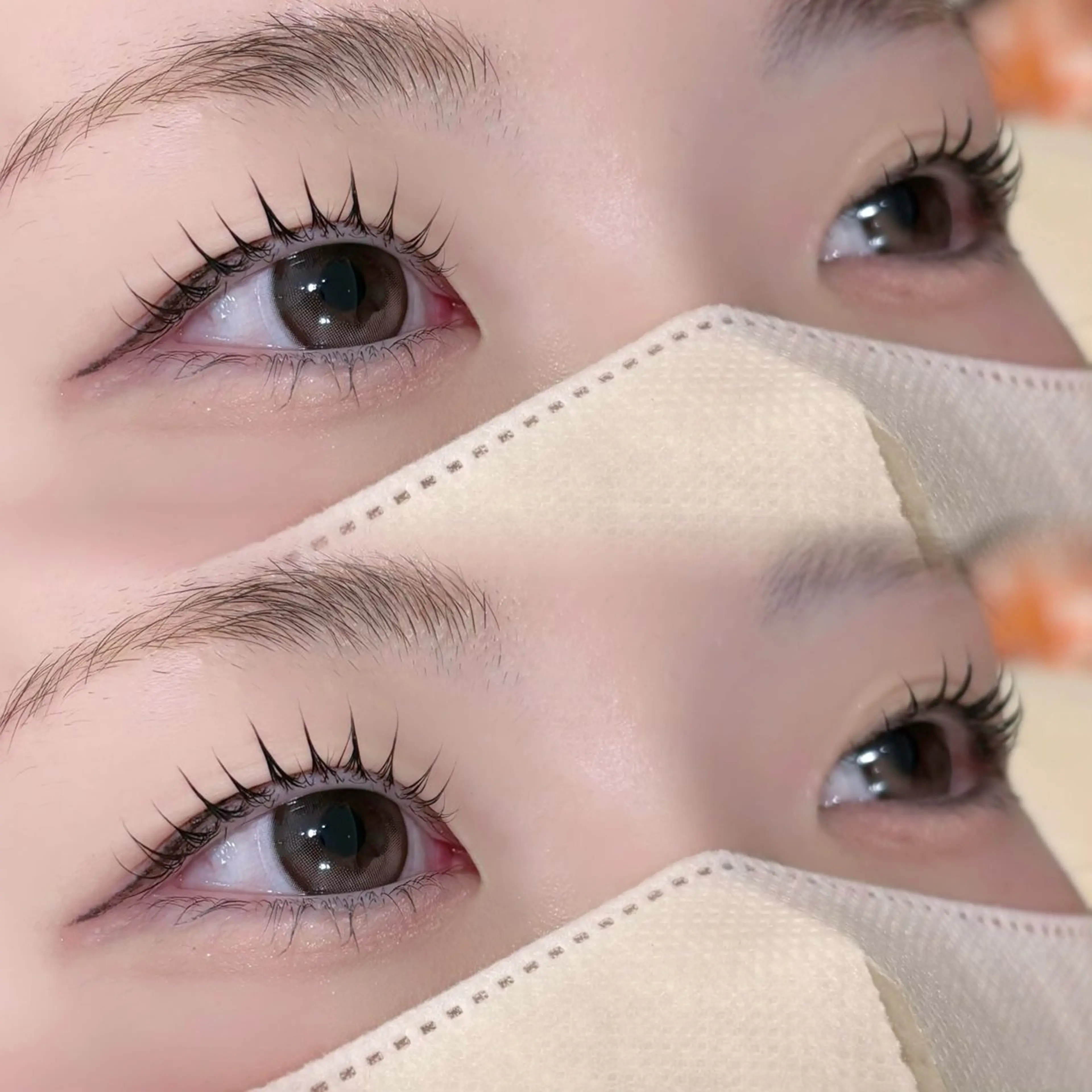 マツエク・マツパ ナチュラル 一重×まつ毛パーマ TRU  NAIL＆EYE所属・今里 ミホ🐈‍⬛🎀のマツエク・マツパデザイン