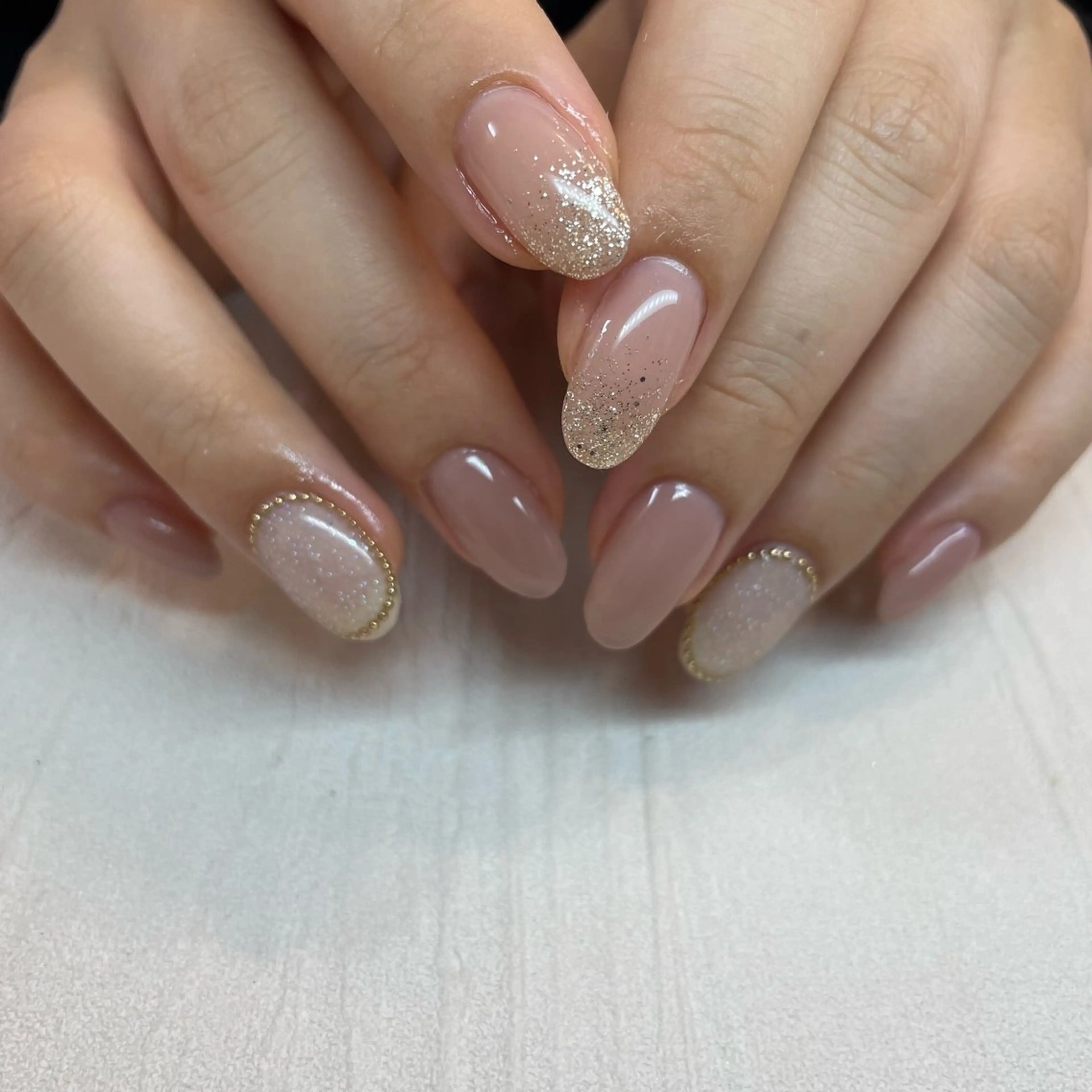 ネイル ハンドネイル カメレオン京橋🌻 草葉由佳のネイルデザイン