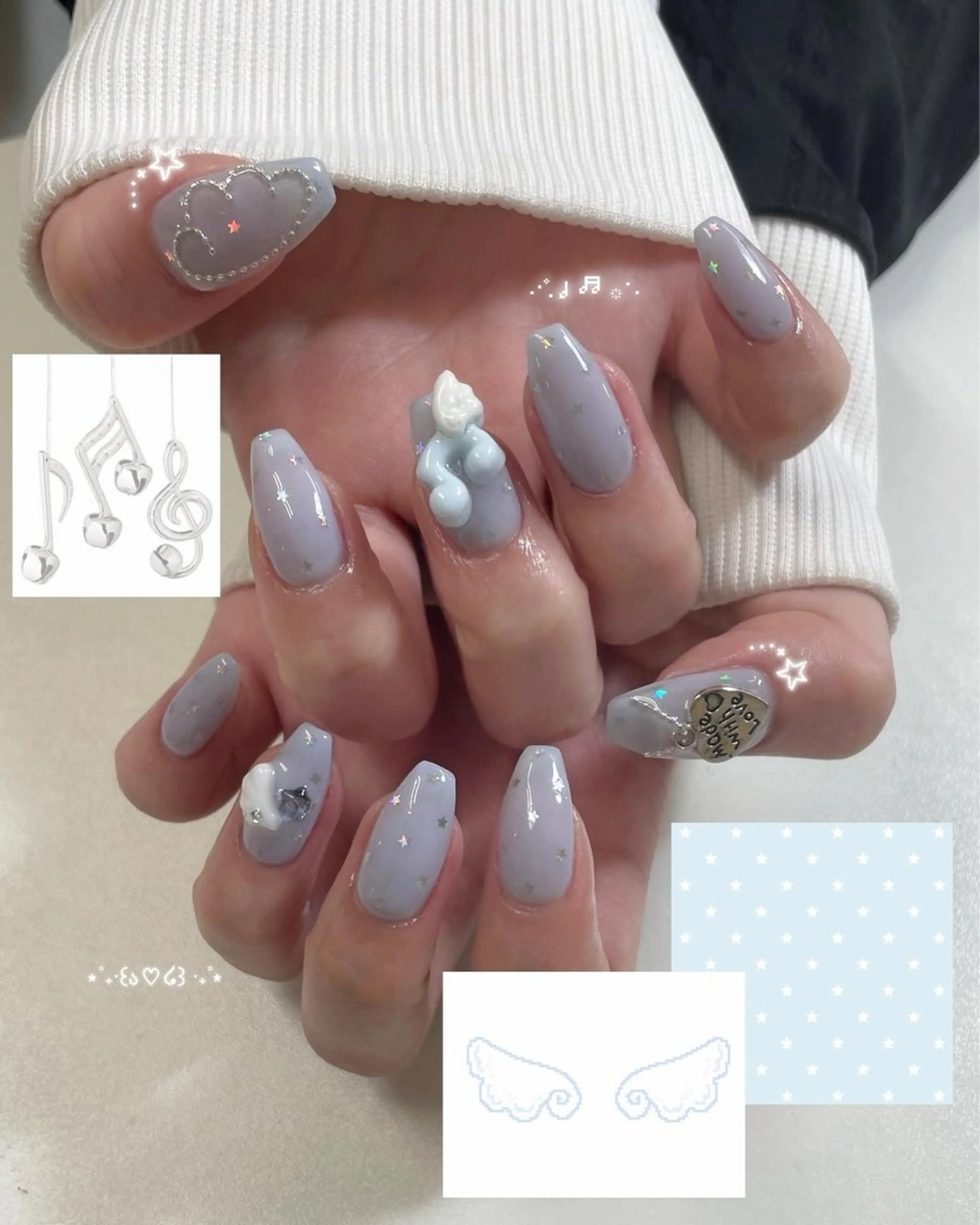 ネイル ガーリー 韓国ネイル レース ピンク ハンドネイル MINAMI໒꒱ Y2K、韓国ガーリーのネイルデザイン