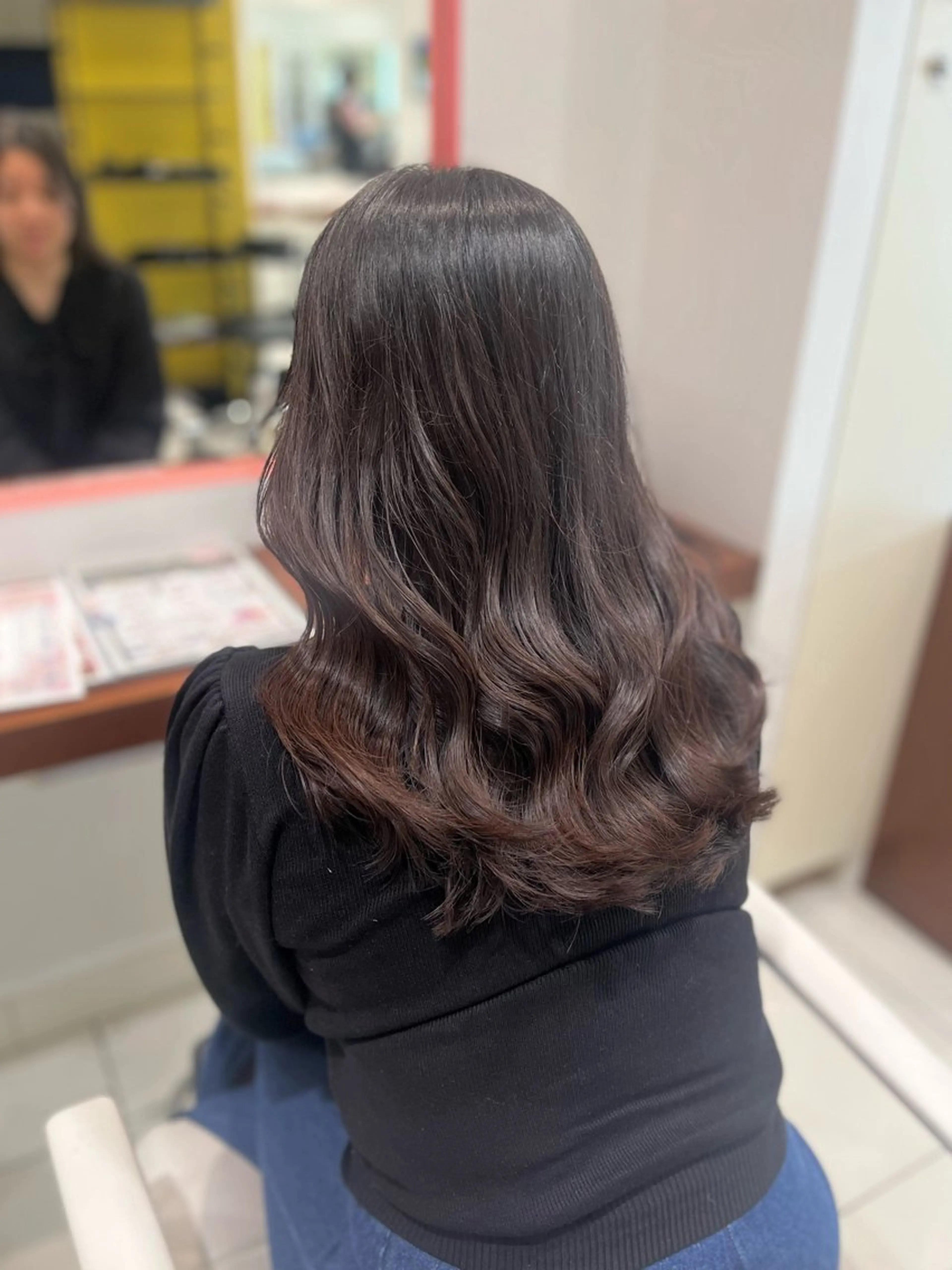 セミロング 似合わせ 垢抜け🌟 AKINOのヘアスタイル